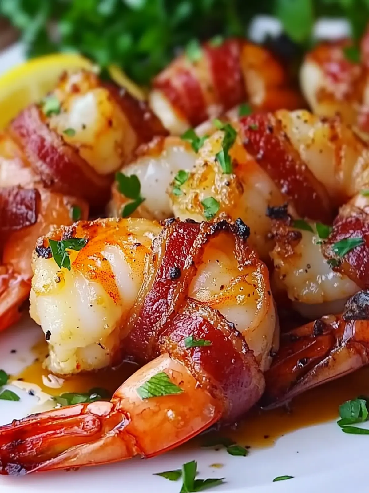 Air Fryer Bacon Wrapped Shrimp: Crispy, Juicy Delight! 2 Air Fryer Bacon Wrapped Shrimp