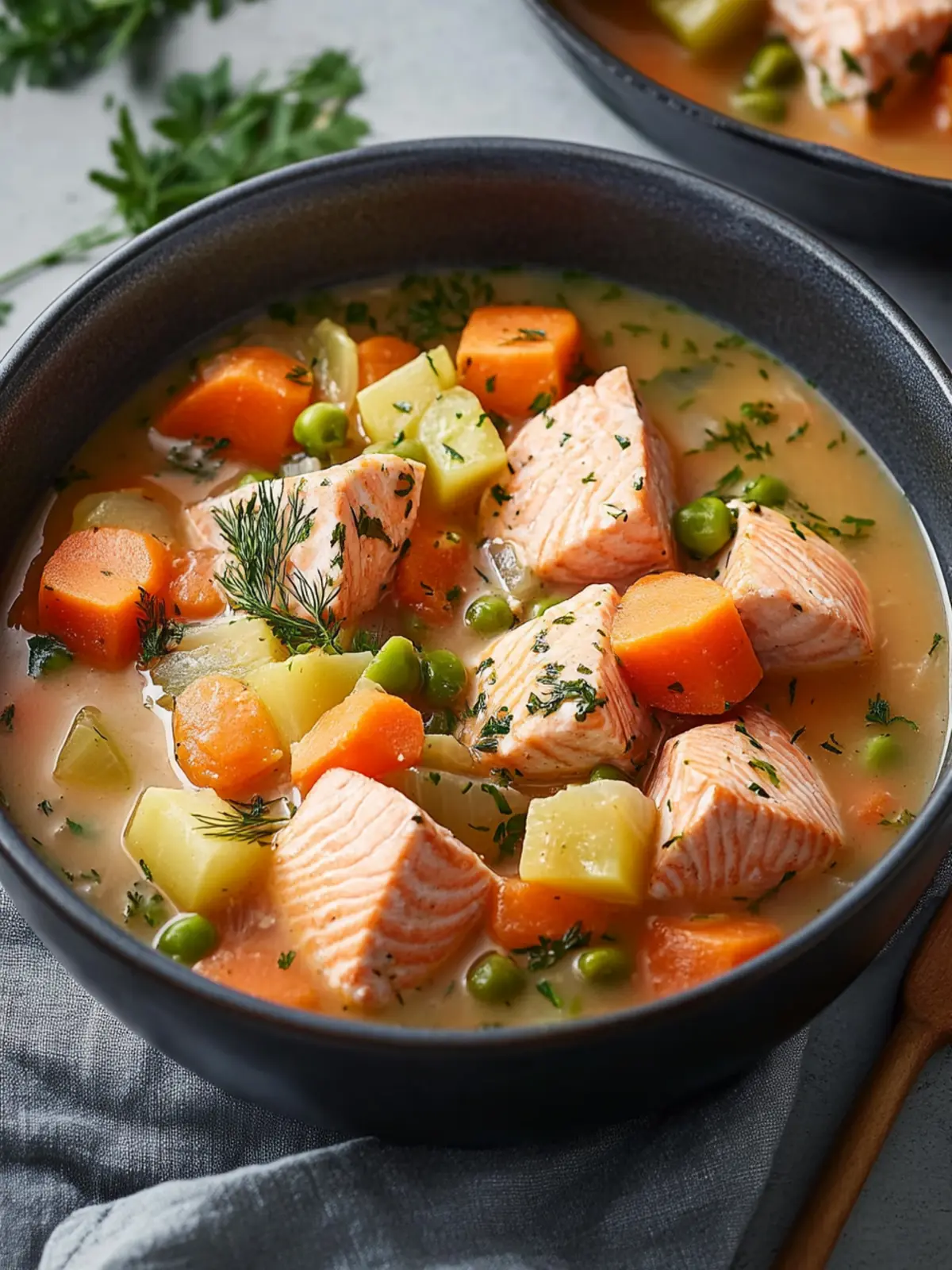 Cozy Salmon Stew That Warms Your Heart and Home 3 Salmon Stew