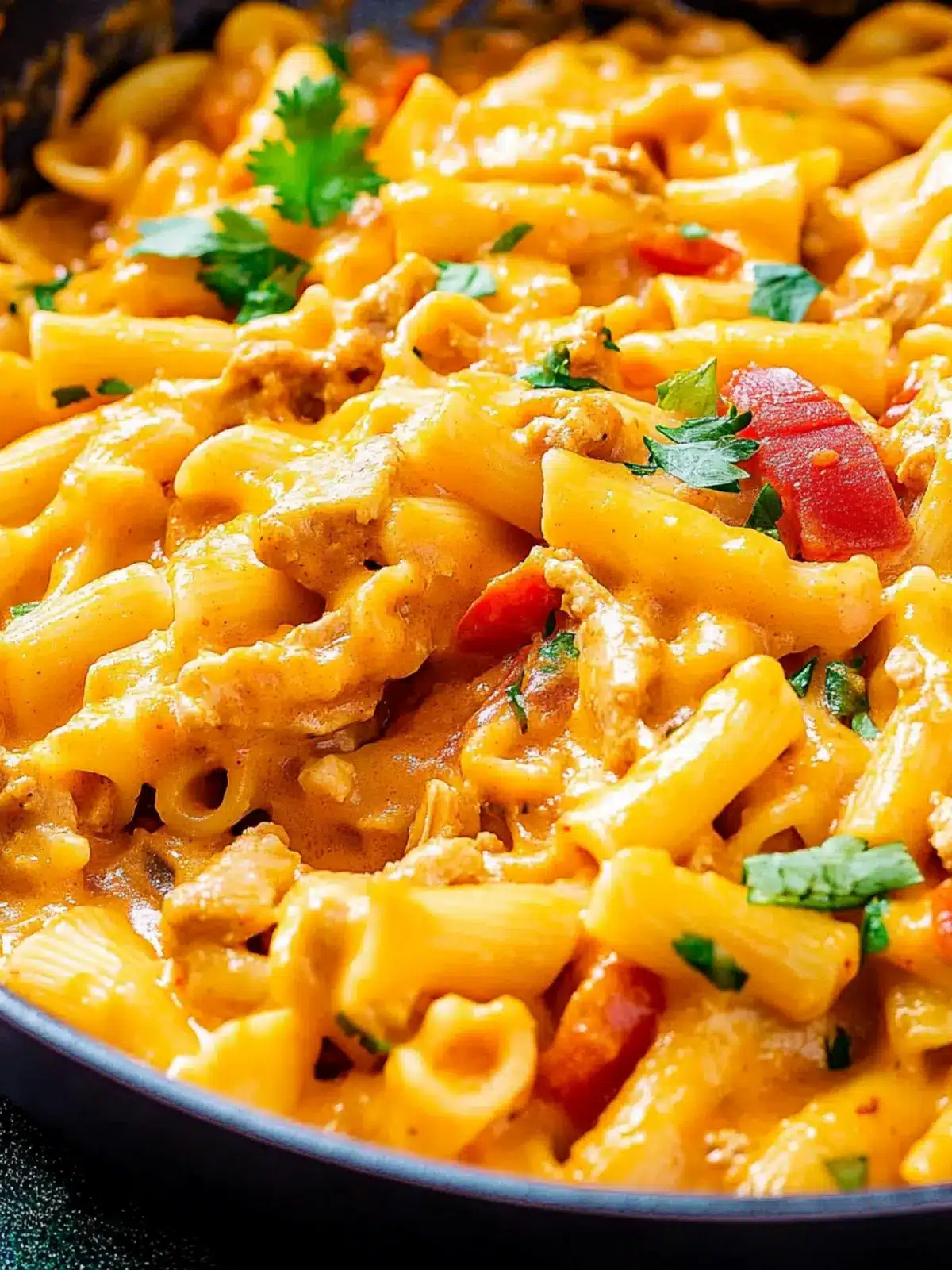 Cheesy Ground Chicken Fajita Pasta for Quick Family Dinners 5 Cheesy Ground Chicken Fajita Pasta