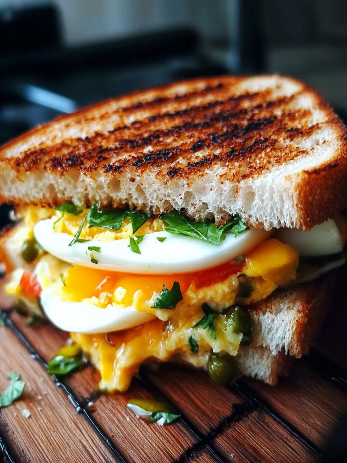 Protein-Packed Boiled Egg Sandwich for a Quick Breakfast Delight 2 Boiled Egg Sandwich