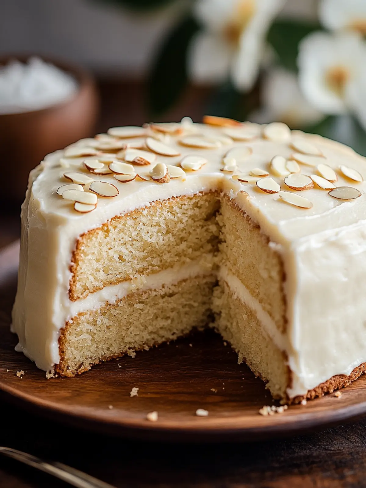Vanilla Bean Almond Cake: A Soft Slice of Heaven at Home 3 Vanilla Bean Almond Cake