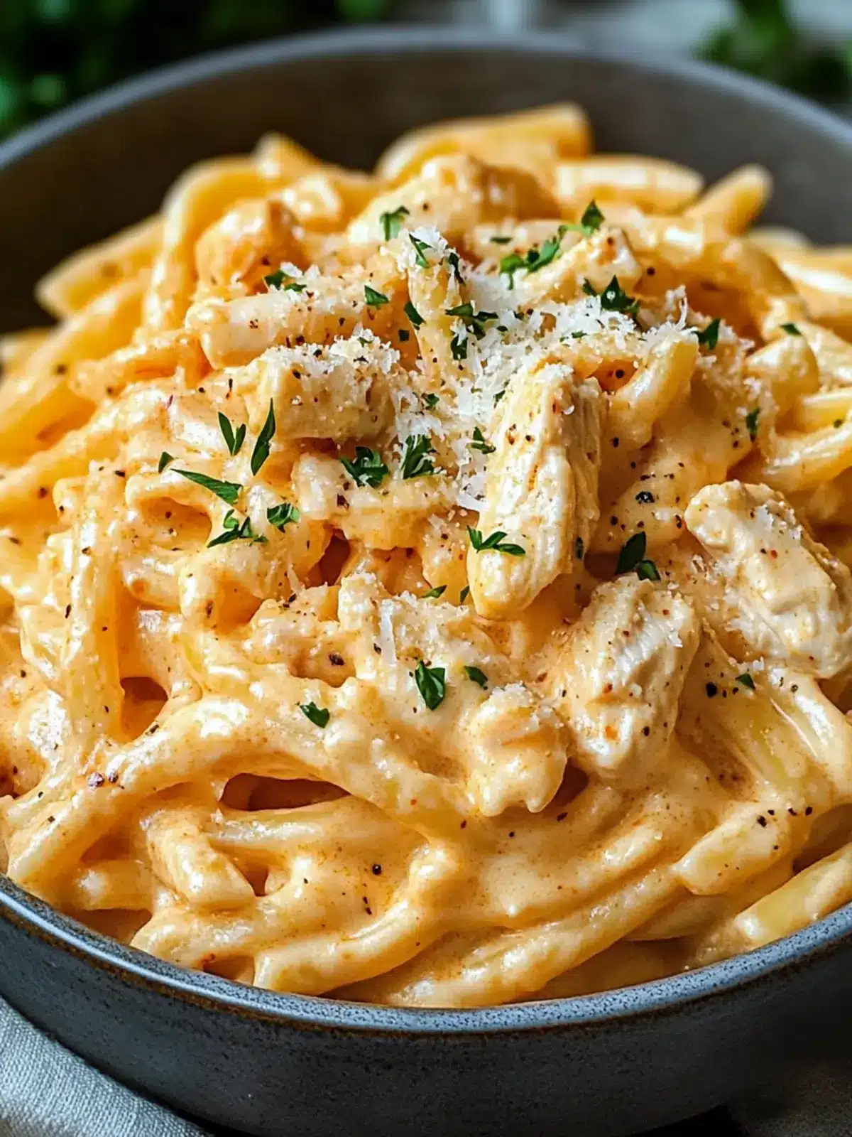 Creamy Buffalo Chicken Alfredo Pasta Ready in 30 Minutes 2 Buffalo Chicken Alfredo Pasta