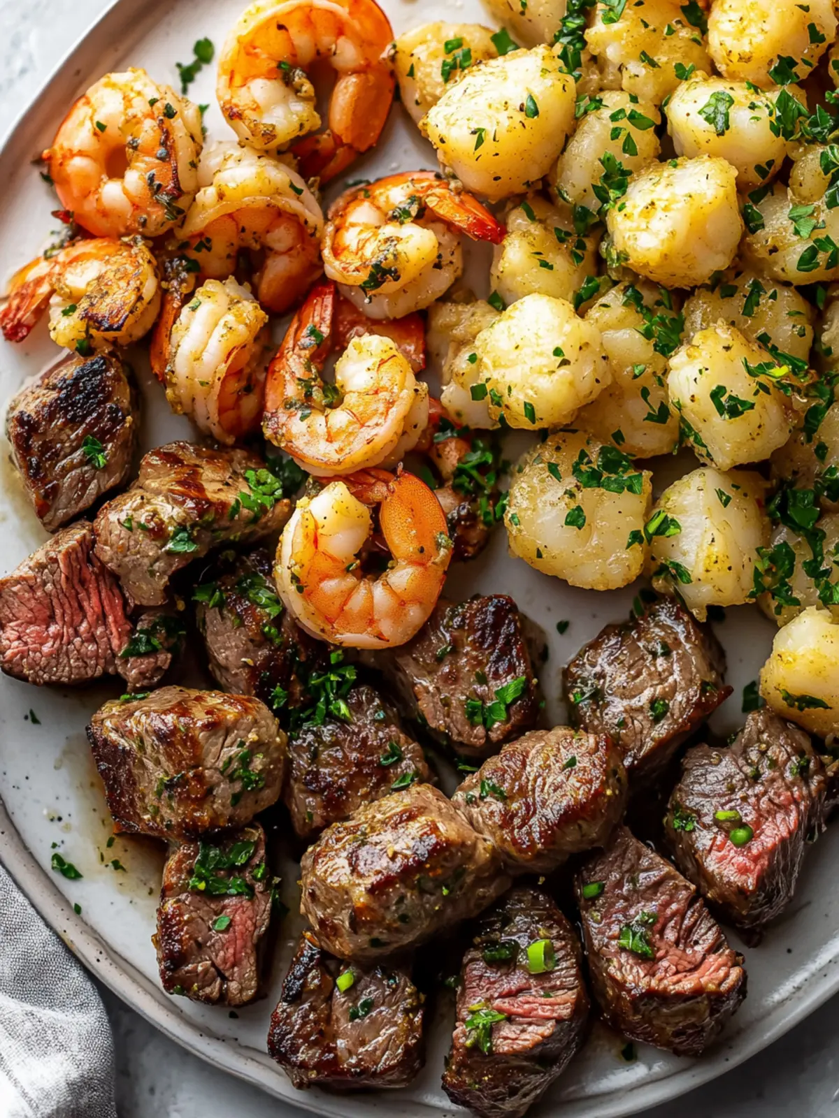 Sizzle Up Garlic Butter Steak Bites & Shrimp for Quick Delights 5 Garlic Butter Steak Bites & Shrimp