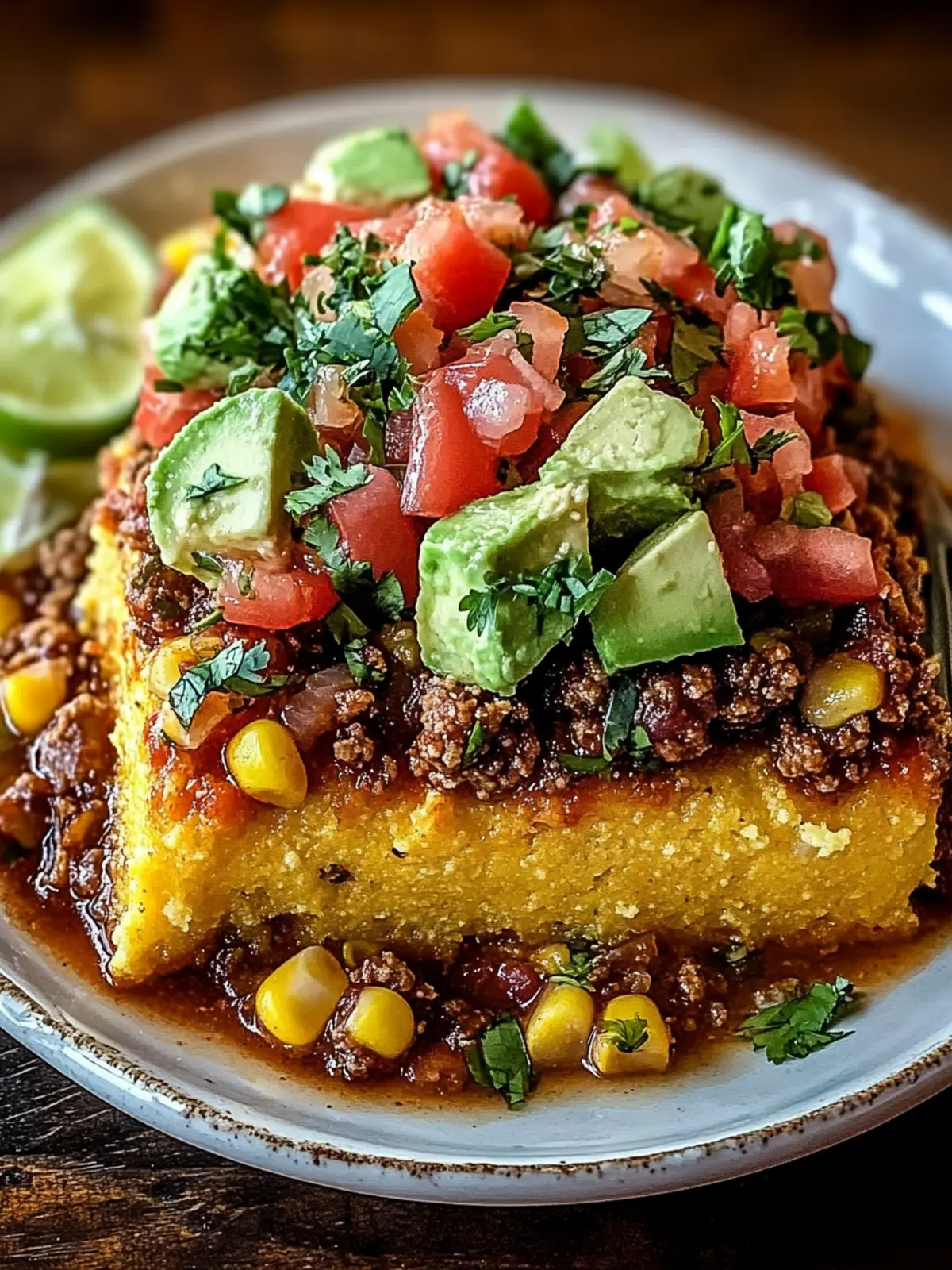 Luscious Spicy Taco Polenta Bake You’ll Crave Again and Again 4 Spicy Taco Polenta Bake