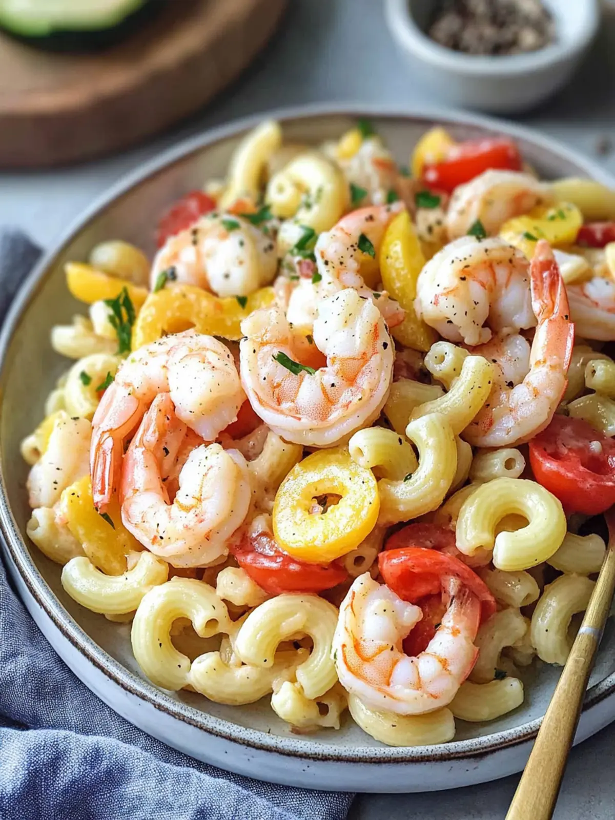 Delicious Shrimp Macaroni Pasta Salad for Summer Bliss 4 Shrimp Macaroni Pasta Salad