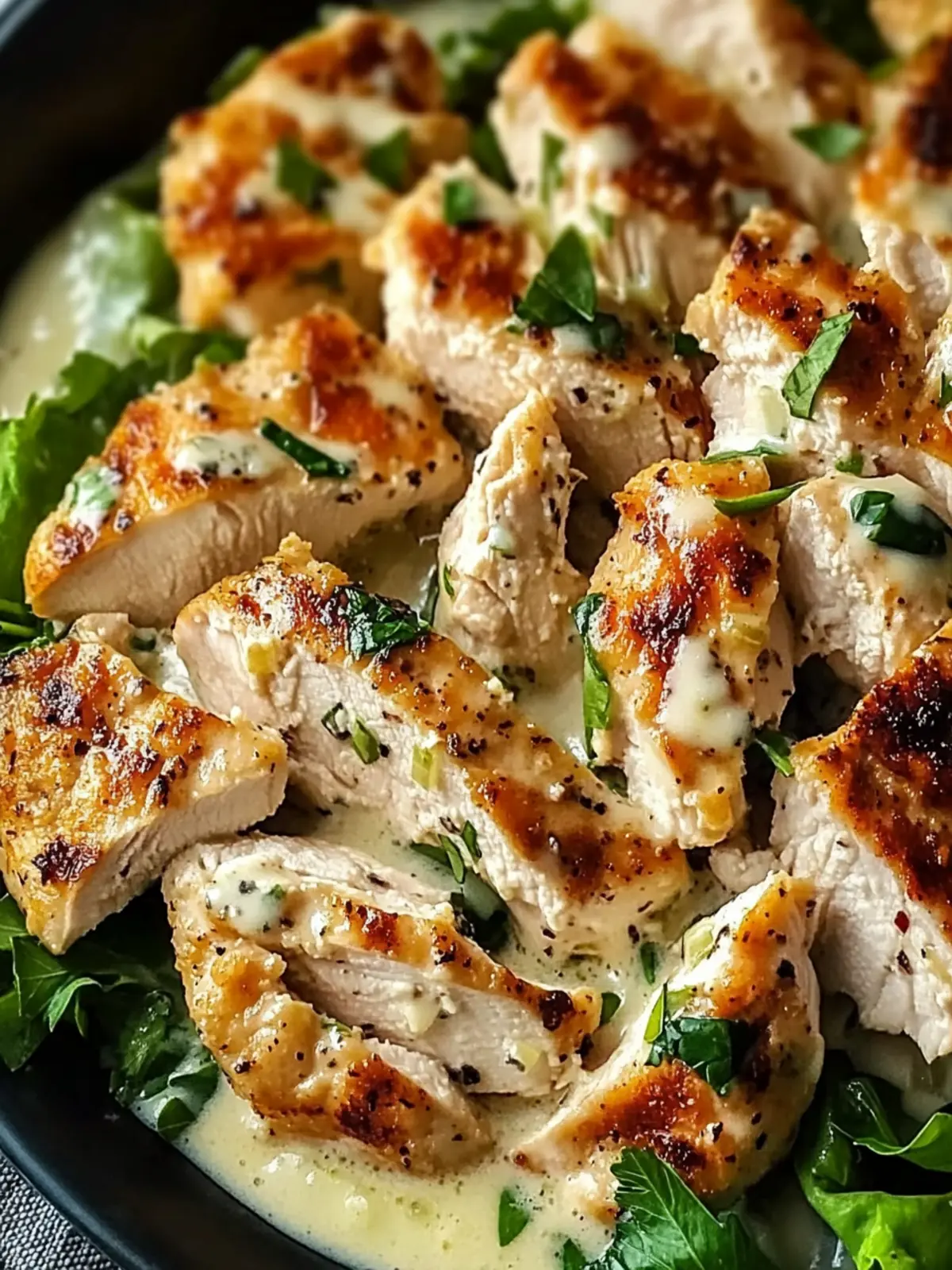 Melt-In-Your-Mouth Caesar Chicken: A Quick Dinner Delight 3 Melt-In-Your-Mouth Caesar Chicken