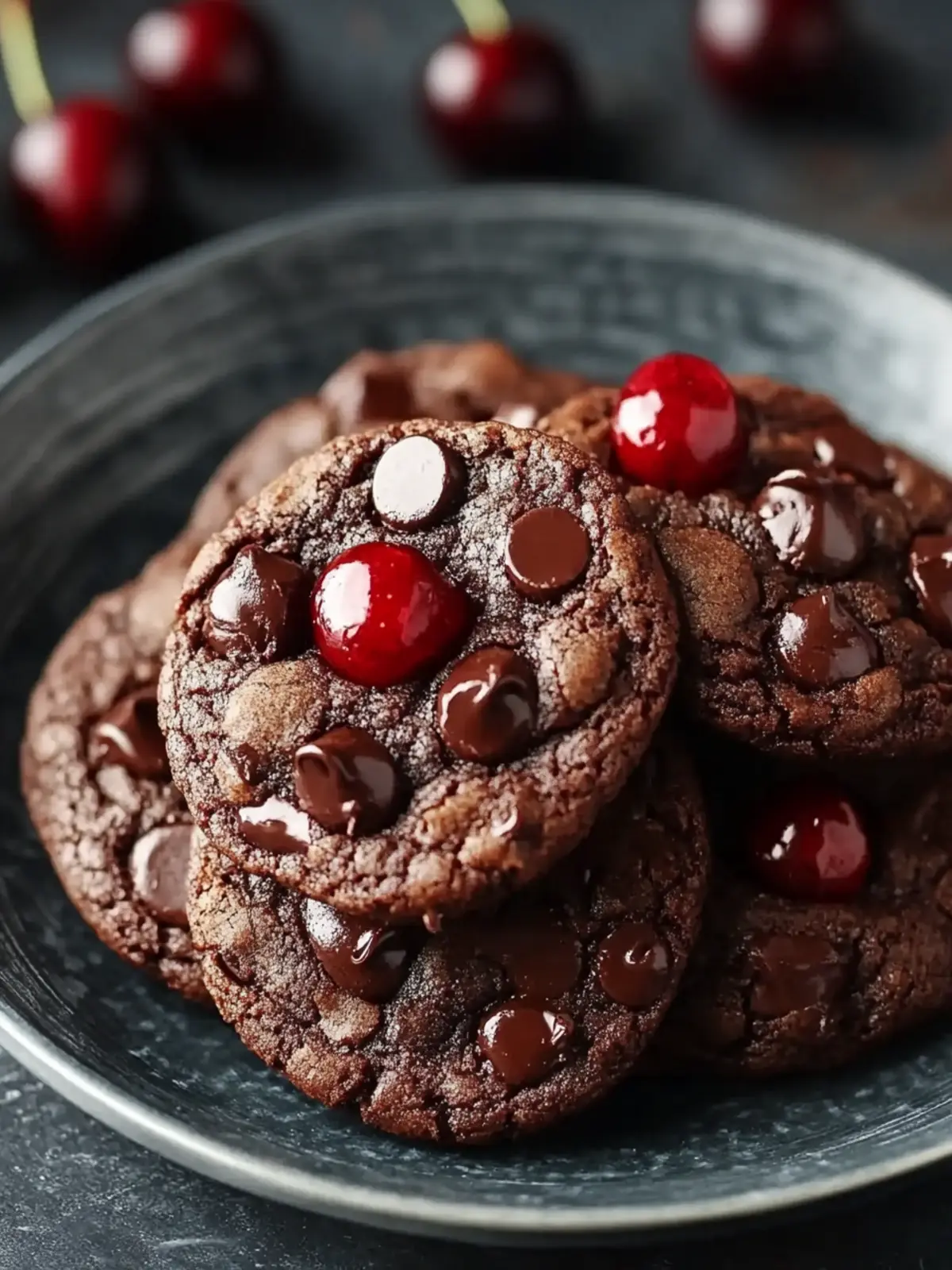 Decadent Chocolate Cherry Cookies That'll Melt Your Heart 4 Chocolate Cherry Cookies