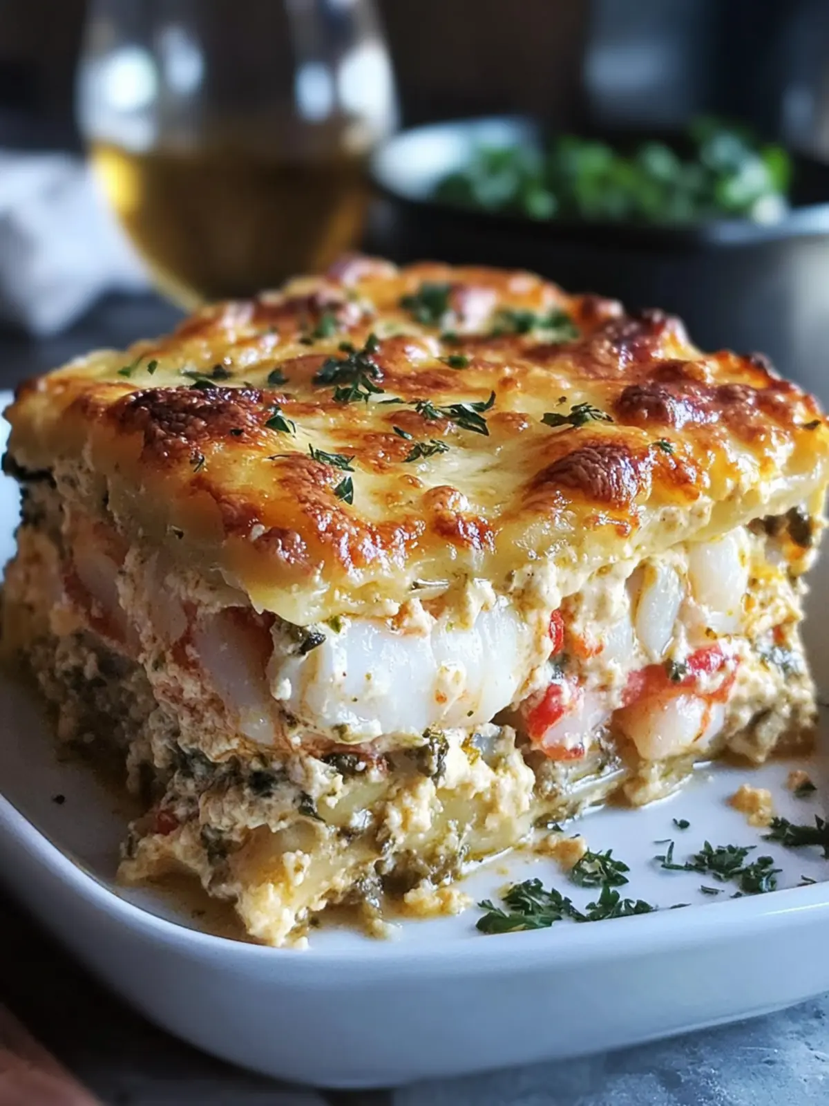 Creamy Seafood Lasagna with Shrimp and Crab for Cozy Nights 3 Creamy Seafood Lasagna with Shrimp and Crab