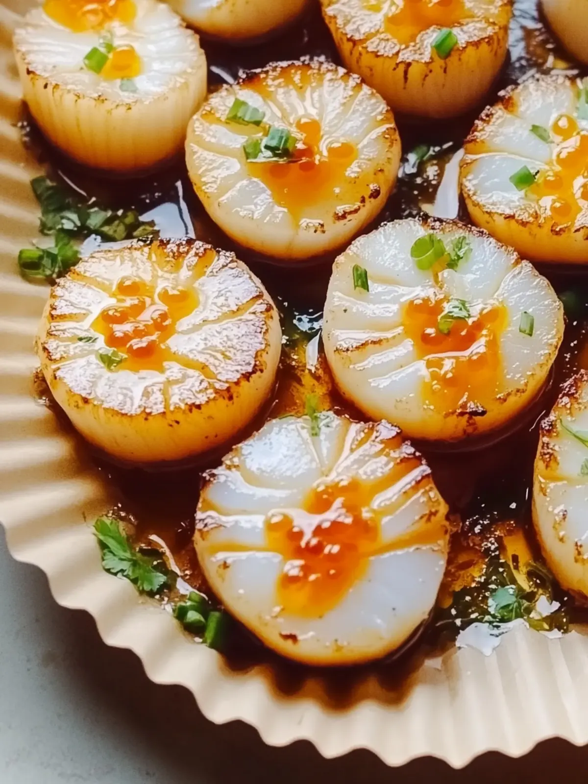 Seared Scallops & Yuzu Garlic Butter for Elegant Home Dining 5 Seared Scallops & Yuzu Garlic Butter
