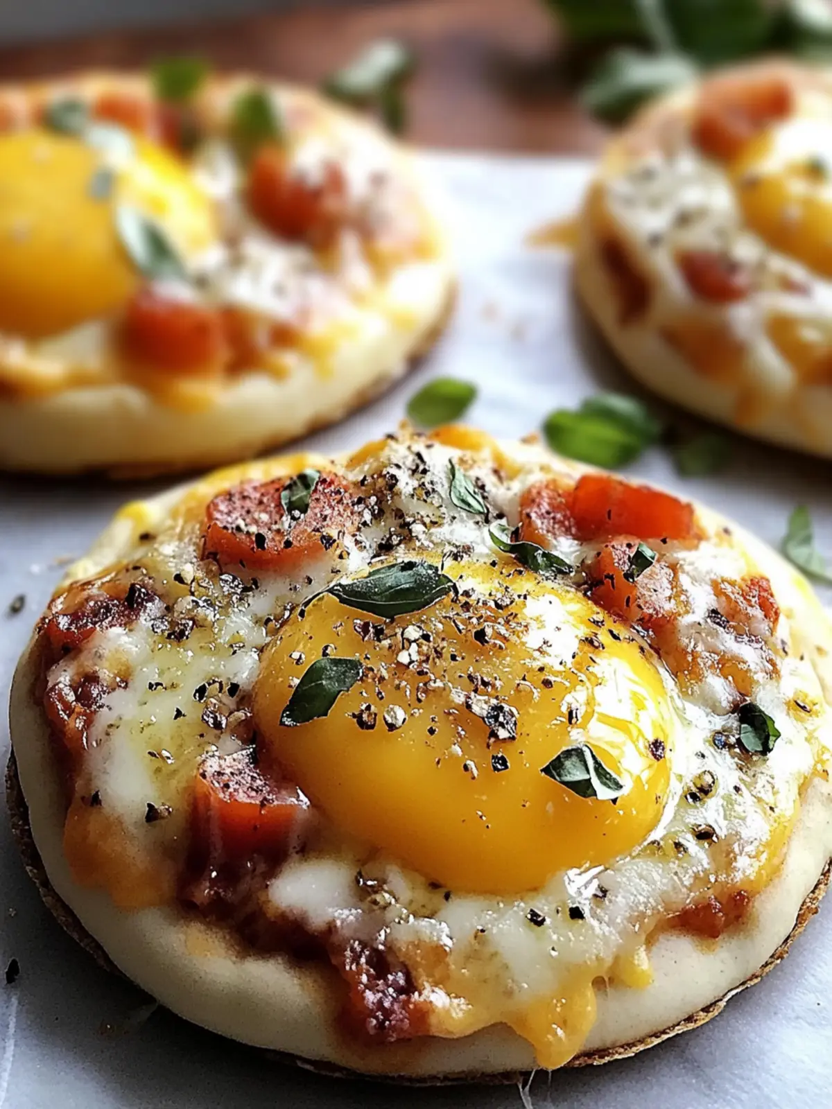 Delicious English Muffin Breakfast Pizza: Your Quick Morning Fix 3 English Muffin Breakfast Pizza