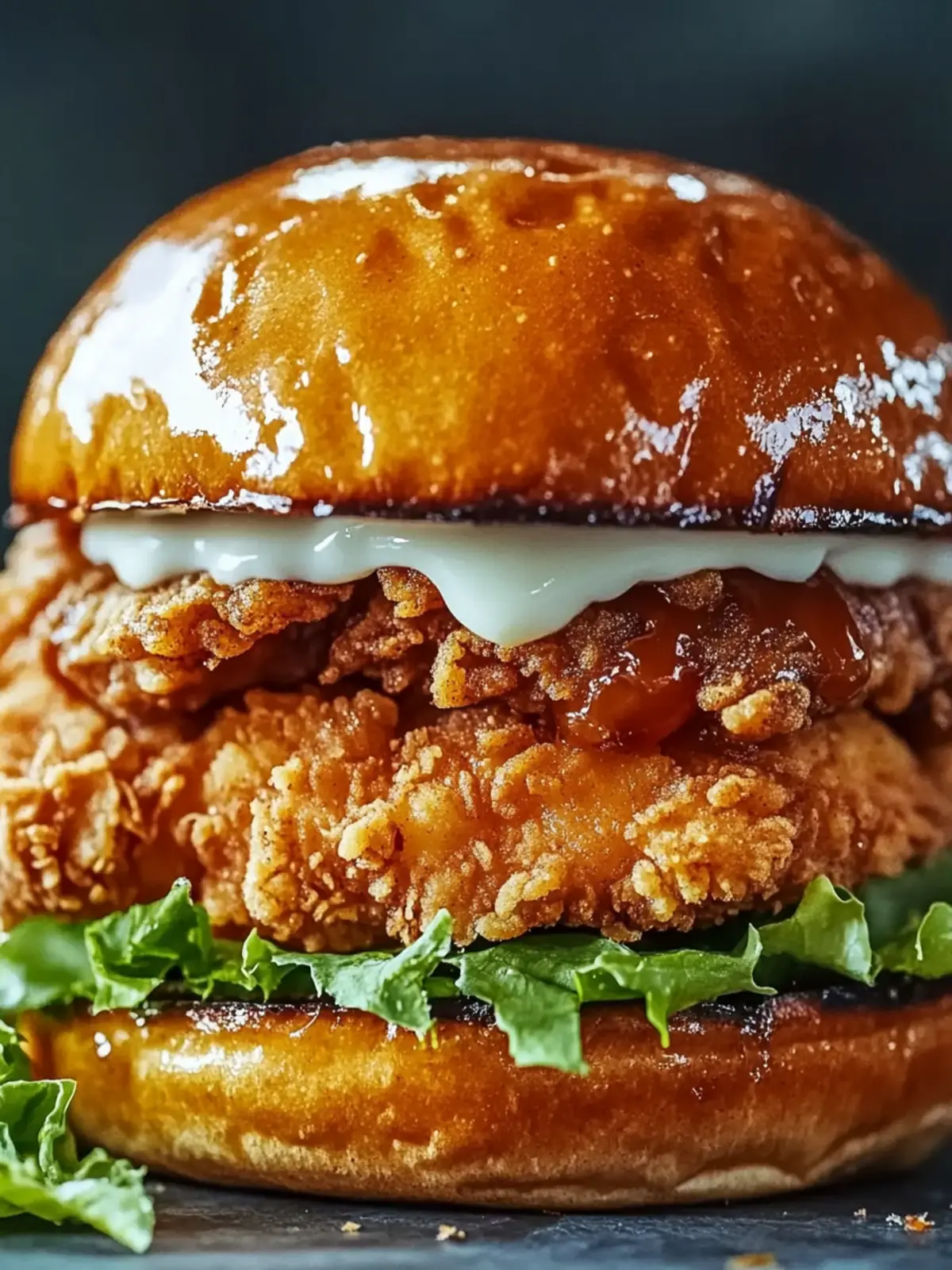 Cinnamon Roll Fried Chicken Sandwich: Sweet Meets Savory Bliss 3 Cinnamon Roll Fried Chicken Sandwich