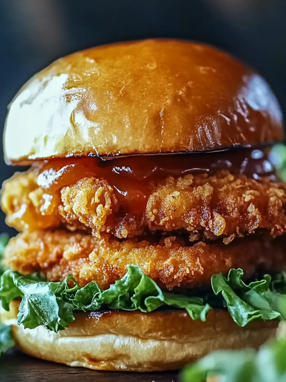 Cinnamon Roll Fried Chicken Sandwich: Sweet Meets Savory Bliss 2 Cinnamon Roll Fried Chicken Sandwich