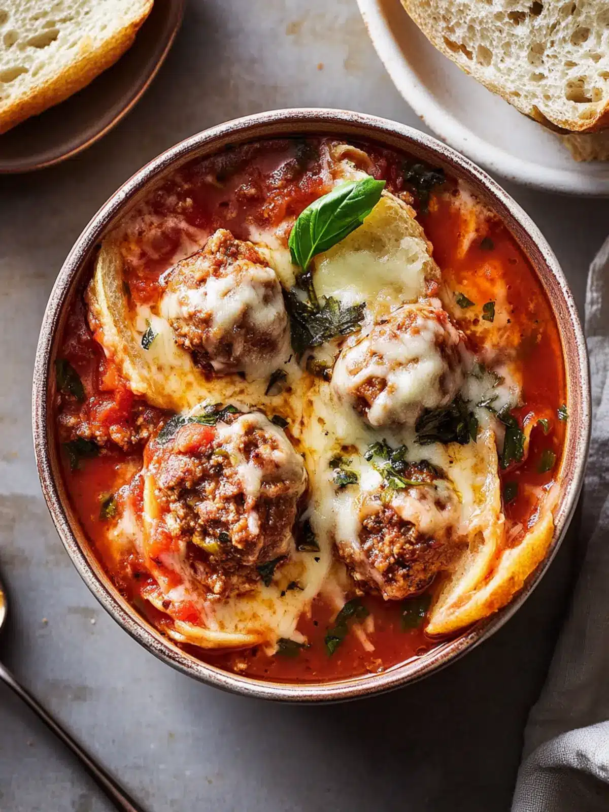 Comforting Meatball Sub Soup in Under 60 Minutes 2 Meatball Sub Soup