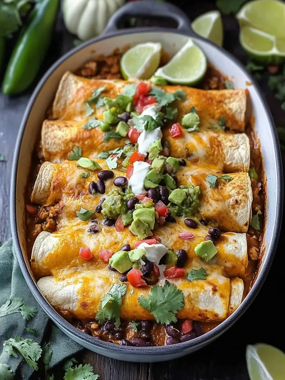 Savory Poblano Pumpkin Seed Enchiladas with Black Beans Magic 3 Poblano Pumpkin Seed Enchiladas with Black Beans