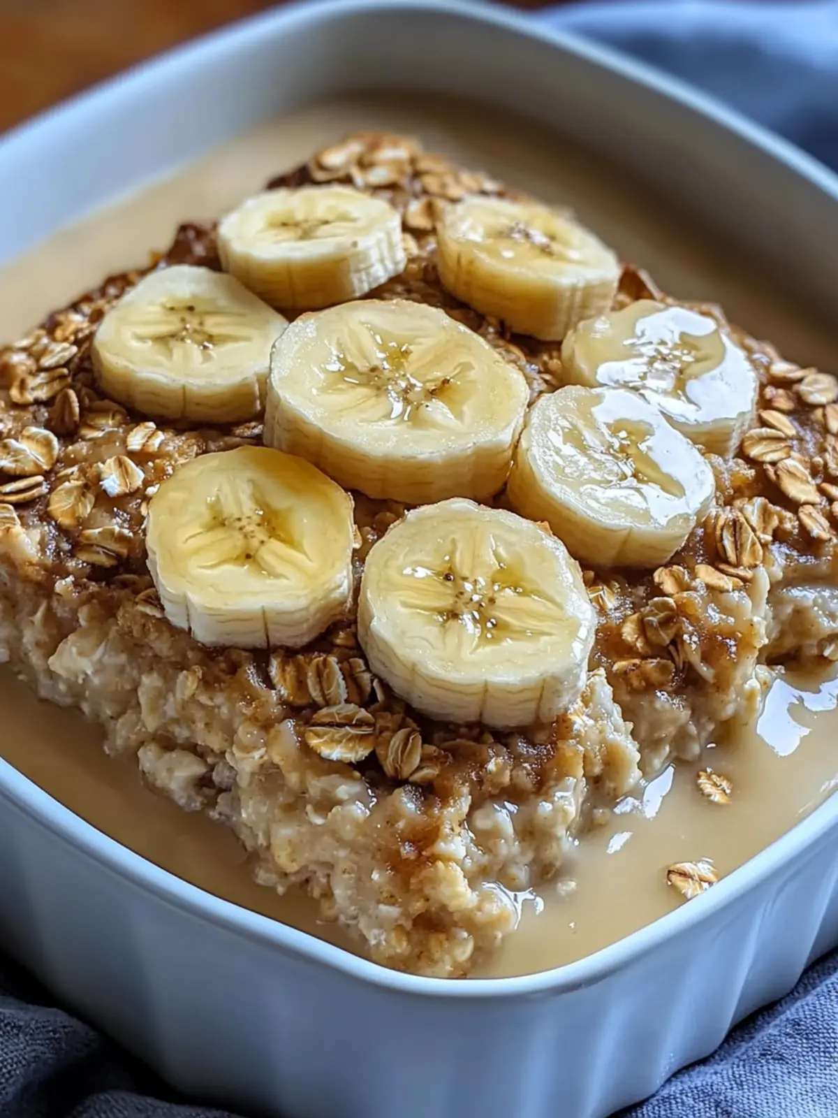Cottage Cheese Banana Oatmeal Breakfast Bake: Wholesome Delight 2 Cottage Cheese Banana Oatmeal Breakfast Bake