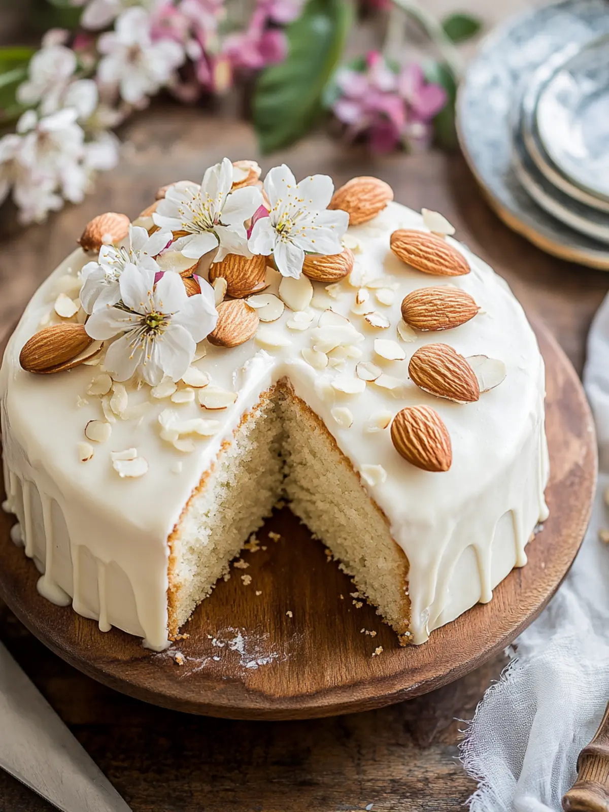Vanilla Bean Almond Cake: A Soft Slice of Heaven at Home 5 Vanilla Bean Almond Cake