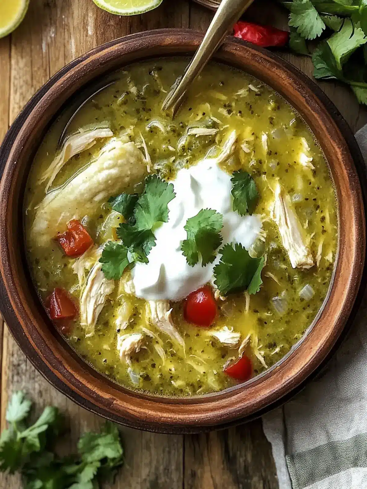 Creamy Green Enchiladas Chicken Soup That'll Warm Your Soul 5 Green Enchiladas Chicken Soup