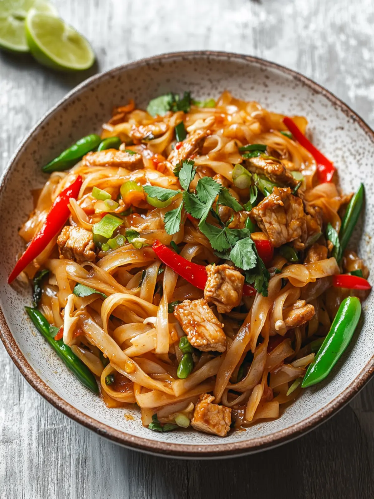 Street Style Thai Drunken Noodles: Quick, Bold Flavor Awaits 4 Street Style Thai Drunken Noodles