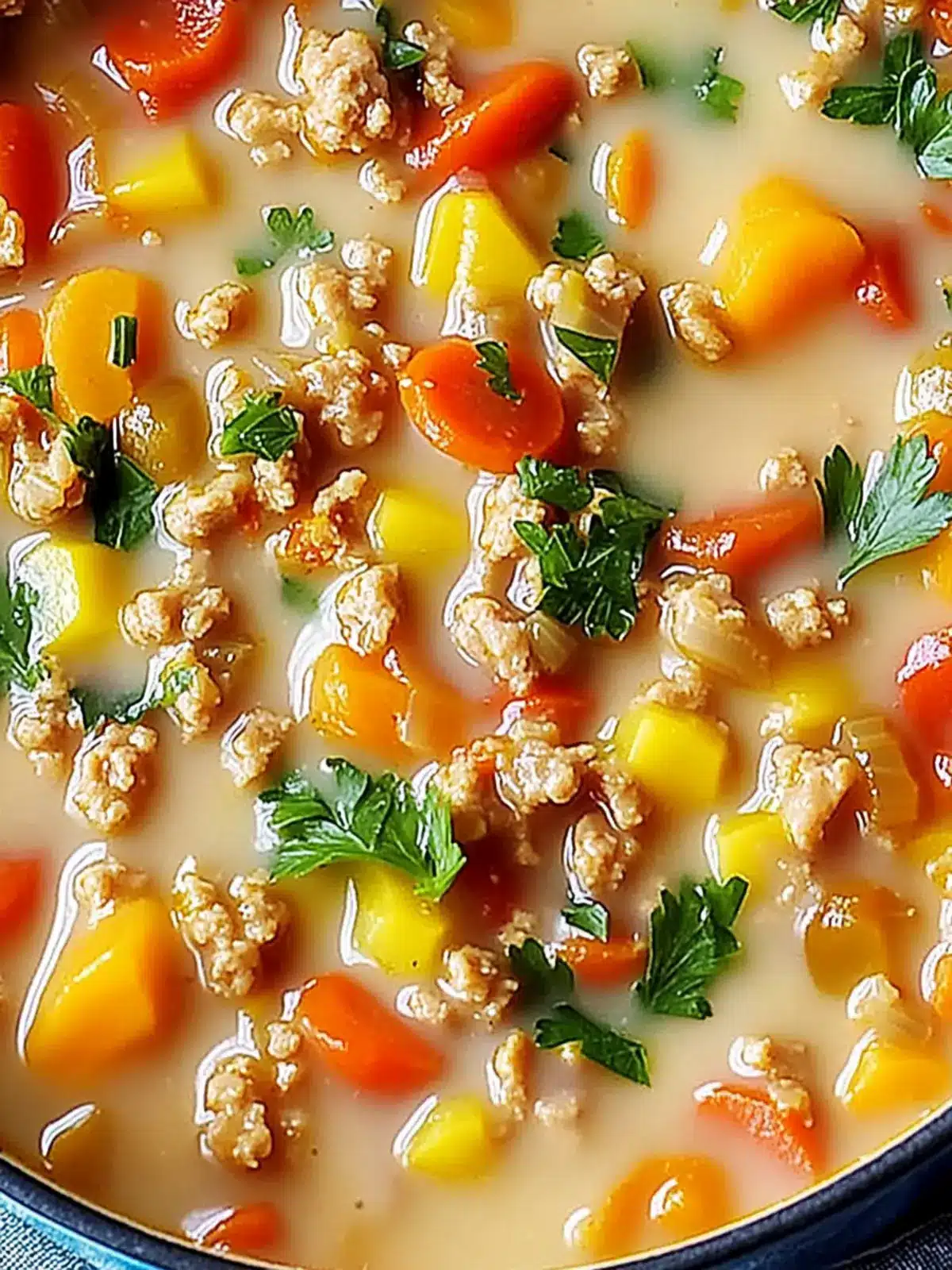 Delicious Ground Turkey Soup with Veggies for Cozy Nights 5 Ground Turkey Soup with Veggies