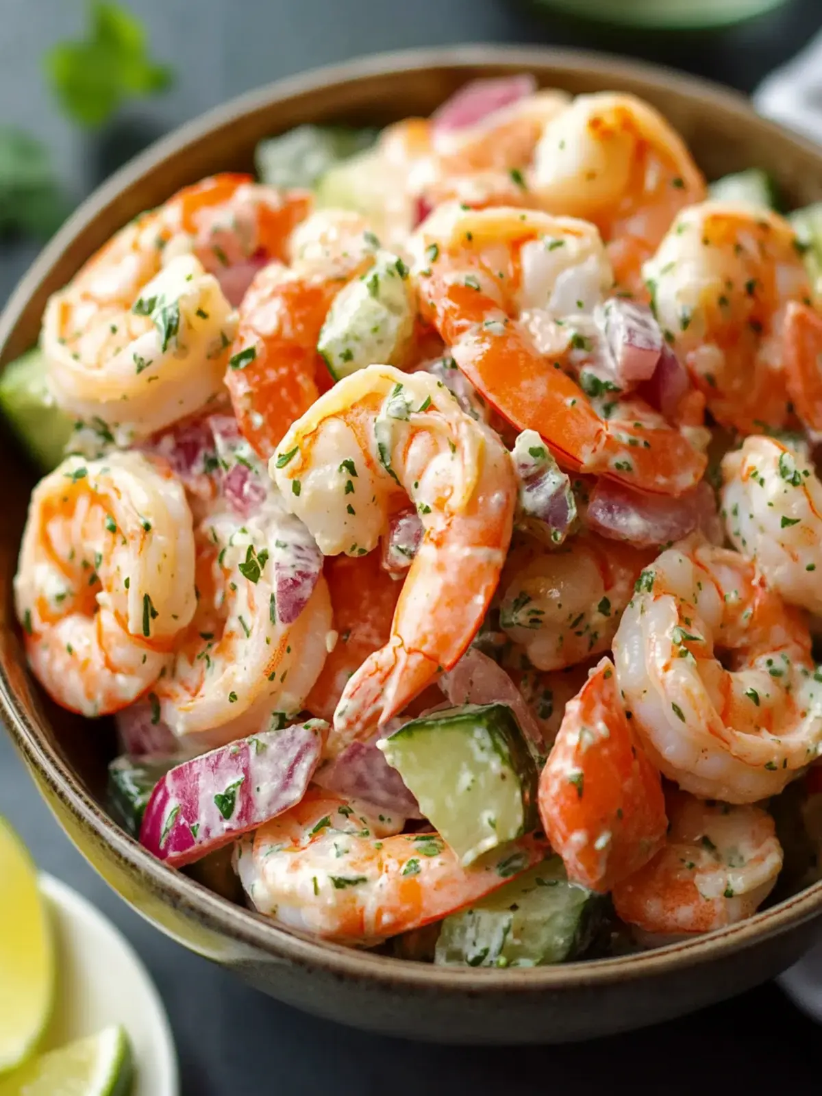 Classic New York Deli Shrimp Salad That's Effortlessly Creamy 3 New York Deli Shrimp Salad