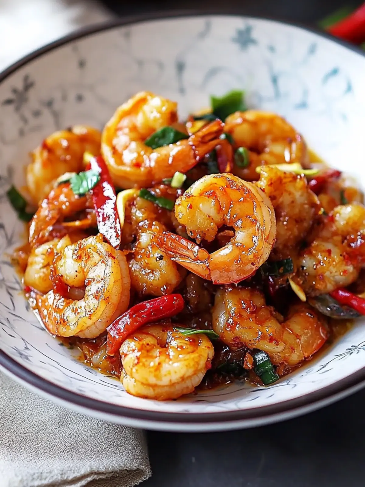 Crispy Kkanpung Saeu: Irresistibly Sweet and Spicy Shrimp 4 KKanpung Saeu (Sweet and Spicy Shrimp)