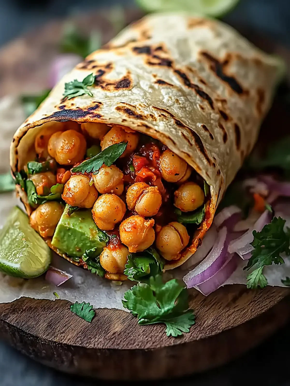 Chili Lime Chickpea Wrap: Zesty & Healthy in Minutes 5 Chili Lime Chickpea Wrap