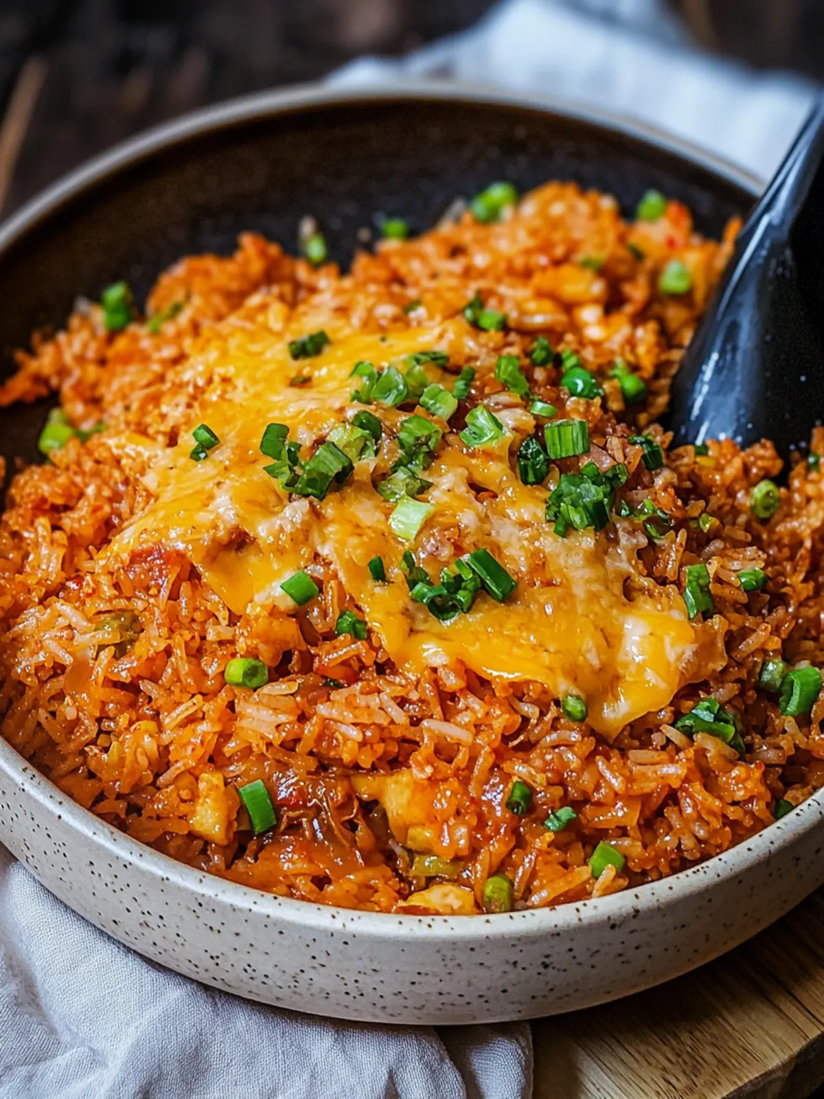 Cheese Sauce Kimchi Fried Rice: Comfort Food in 15 Minutes 5 Cheese Sauce Kimchi Fried Rice