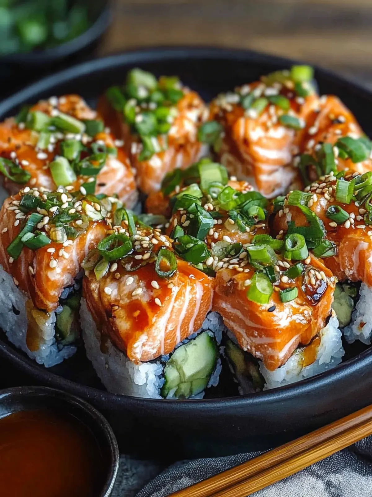 Spicy Salmon Sushi Bake: A Cozy Twist on Comfort Food 5 Spicy Salmon Sushi Bake