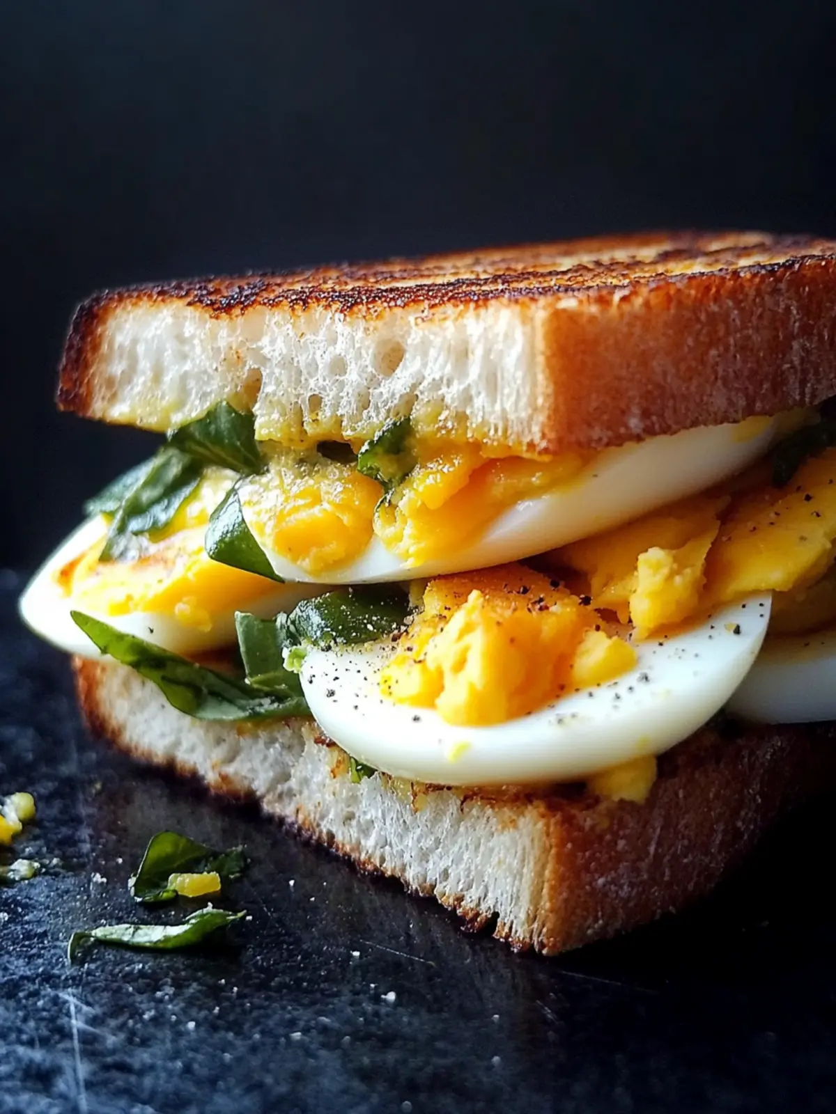 Protein-Packed Boiled Egg Sandwich for a Quick Breakfast Delight 3 Boiled Egg Sandwich