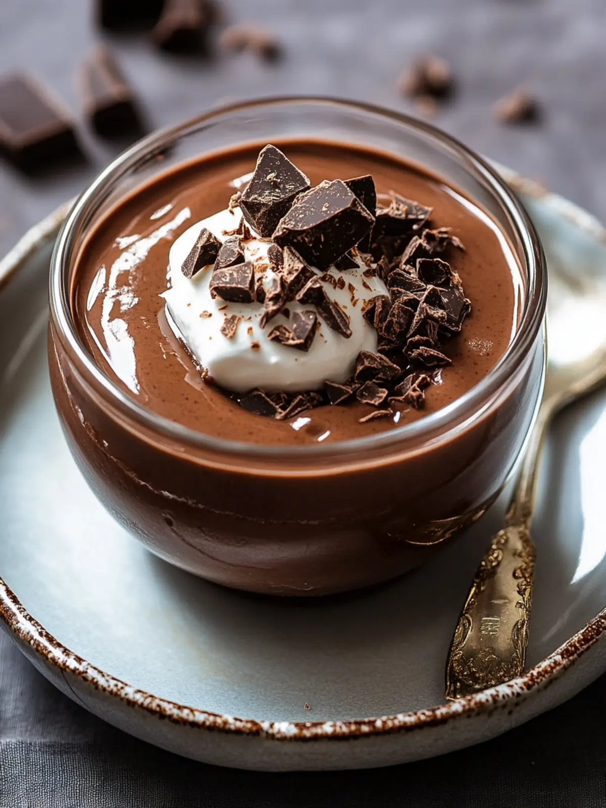 Decadent Valentine’s Day Dark Chocolate Pudding You’ll Love 4 Valentine’s Day Dark Chocolate Pudding