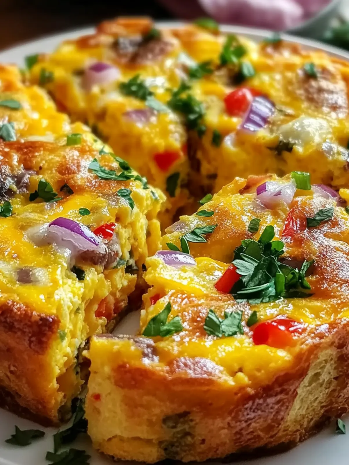 Cheesy Breakfast Biscuit Frittata Your New Morning Favorite 5 Cheesy Breakfast Biscuit Frittata