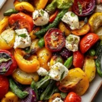 Roasted Vegetables With Goat Cheese for a Colorful Dinner Delight 8 Roasted Vegetables With Goat Cheese