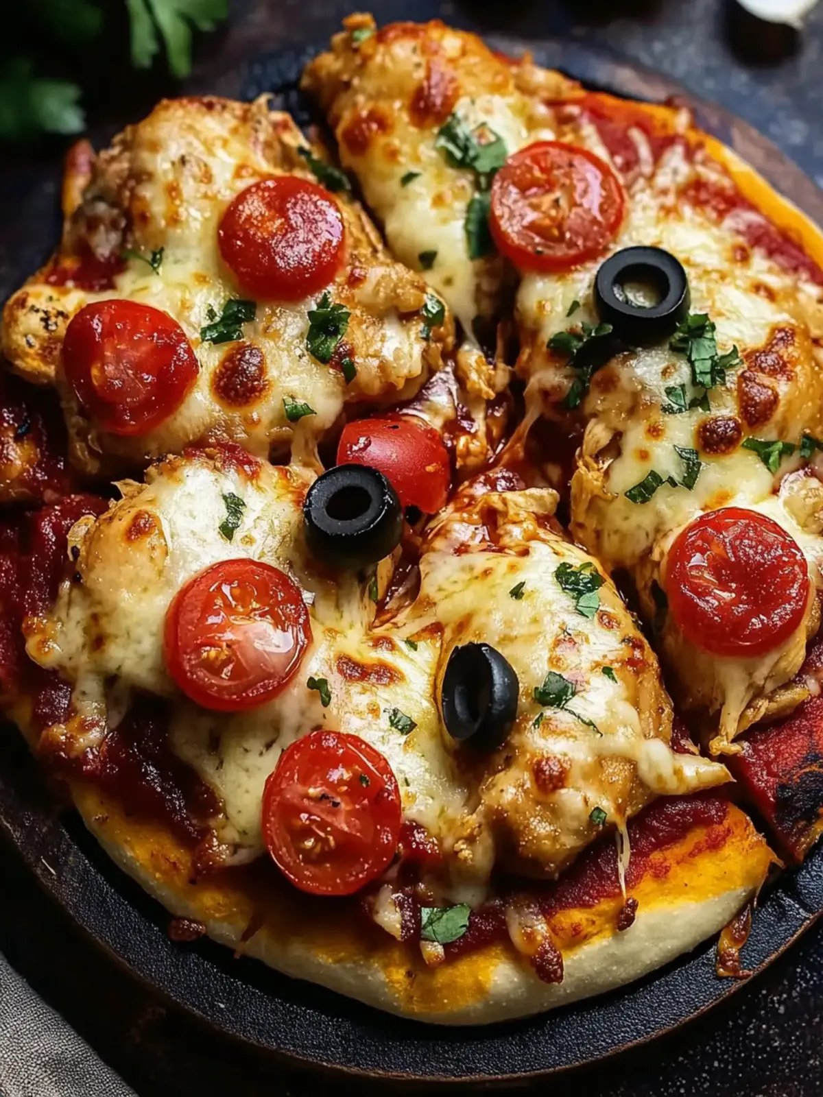 Deliciously Easy Pizza Chicken for a Low Carb Delight 3 Pizza Chicken