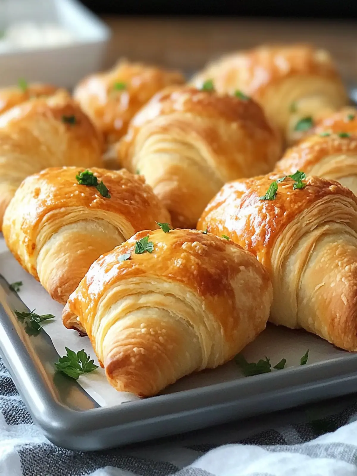 Buffalo Chicken Crescent Rolls - Your Game Day Hit! 2 Buffalo Chicken Crescent Rolls