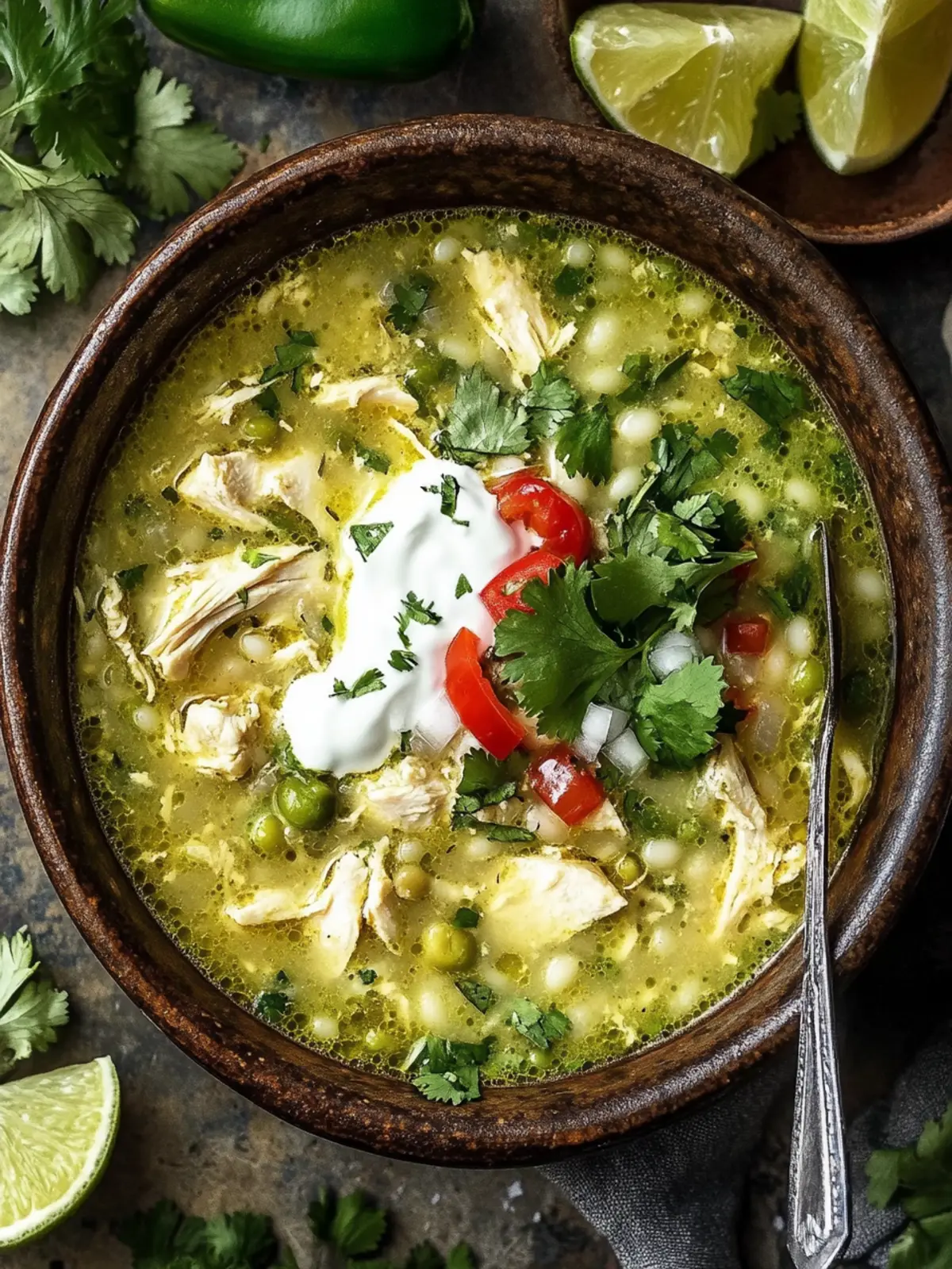 Creamy Green Enchiladas Chicken Soup That'll Warm Your Soul 4 Green Enchiladas Chicken Soup