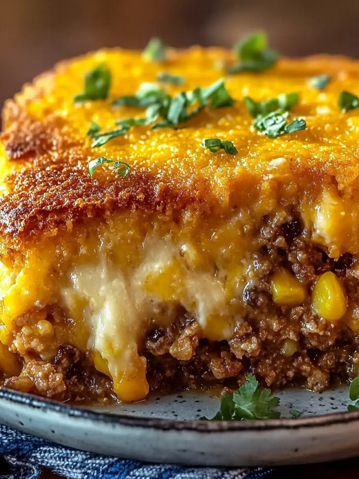 Hearty Cornbread Cowboy Casserole for Family Comfort Nights 3 Cornbread Cowboy Casserole