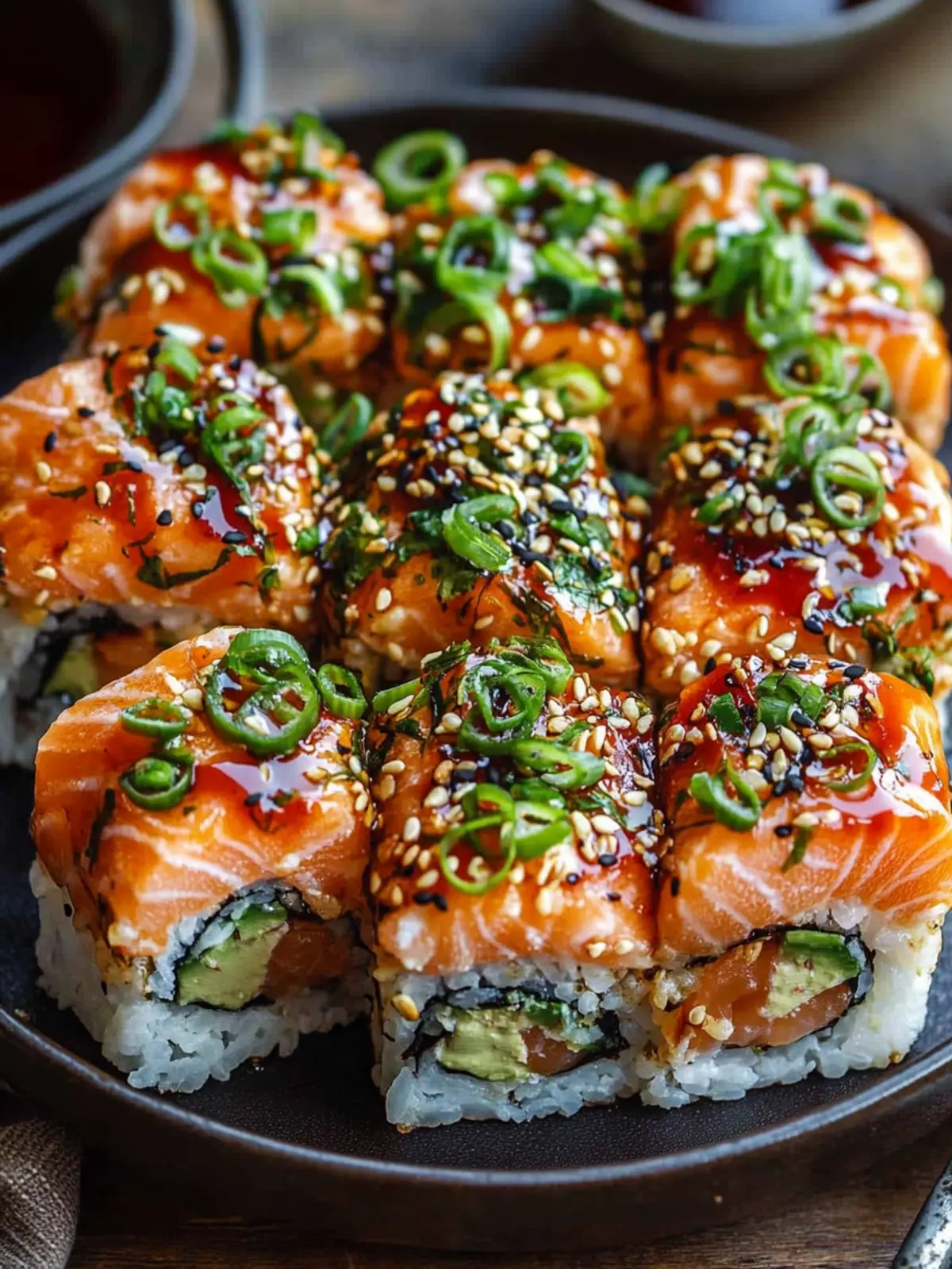 Spicy Salmon Sushi Bake: A Cozy Twist on Comfort Food 3 Spicy Salmon Sushi Bake