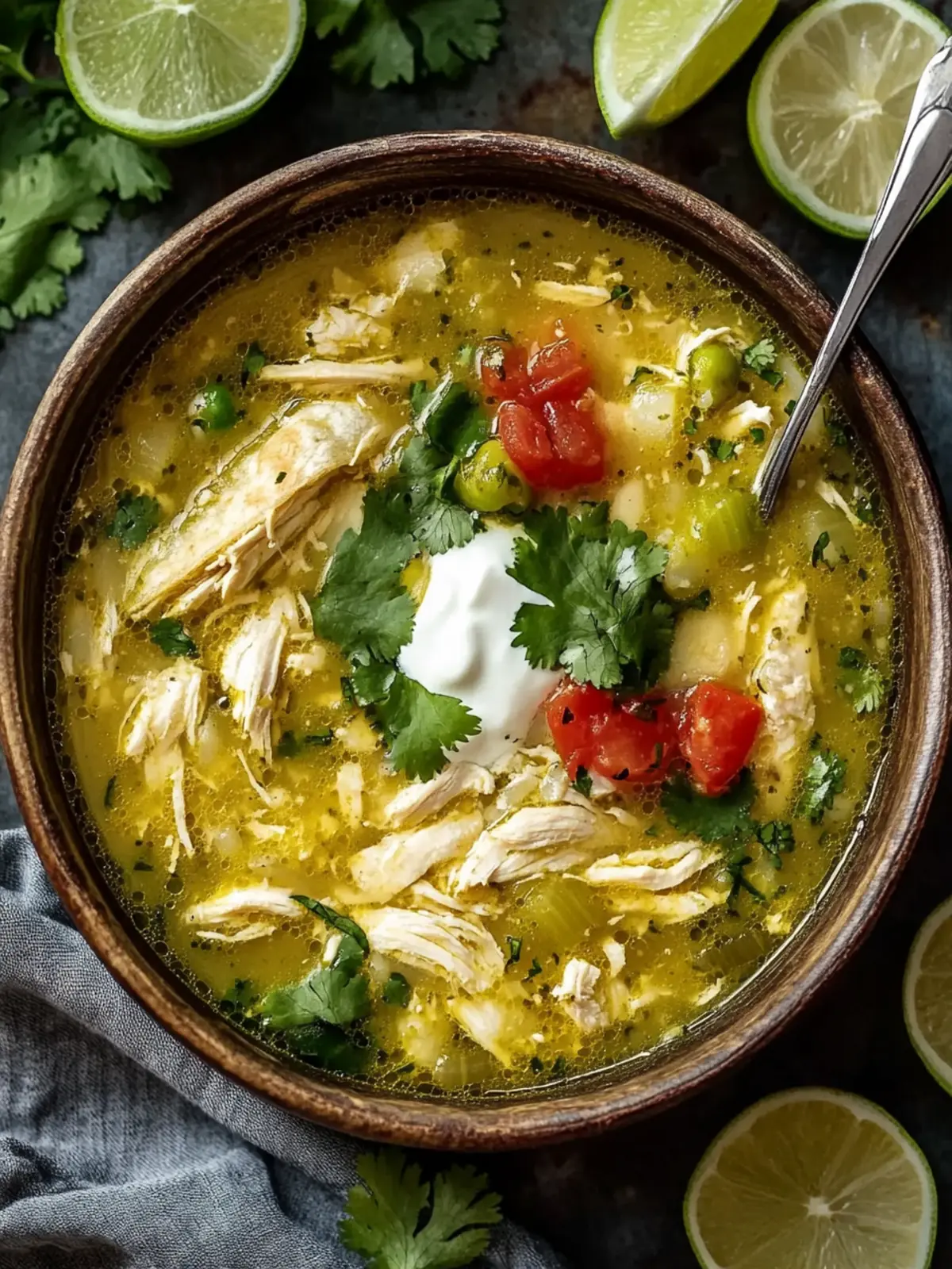Creamy Green Enchiladas Chicken Soup That'll Warm Your Soul 3 Green Enchiladas Chicken Soup