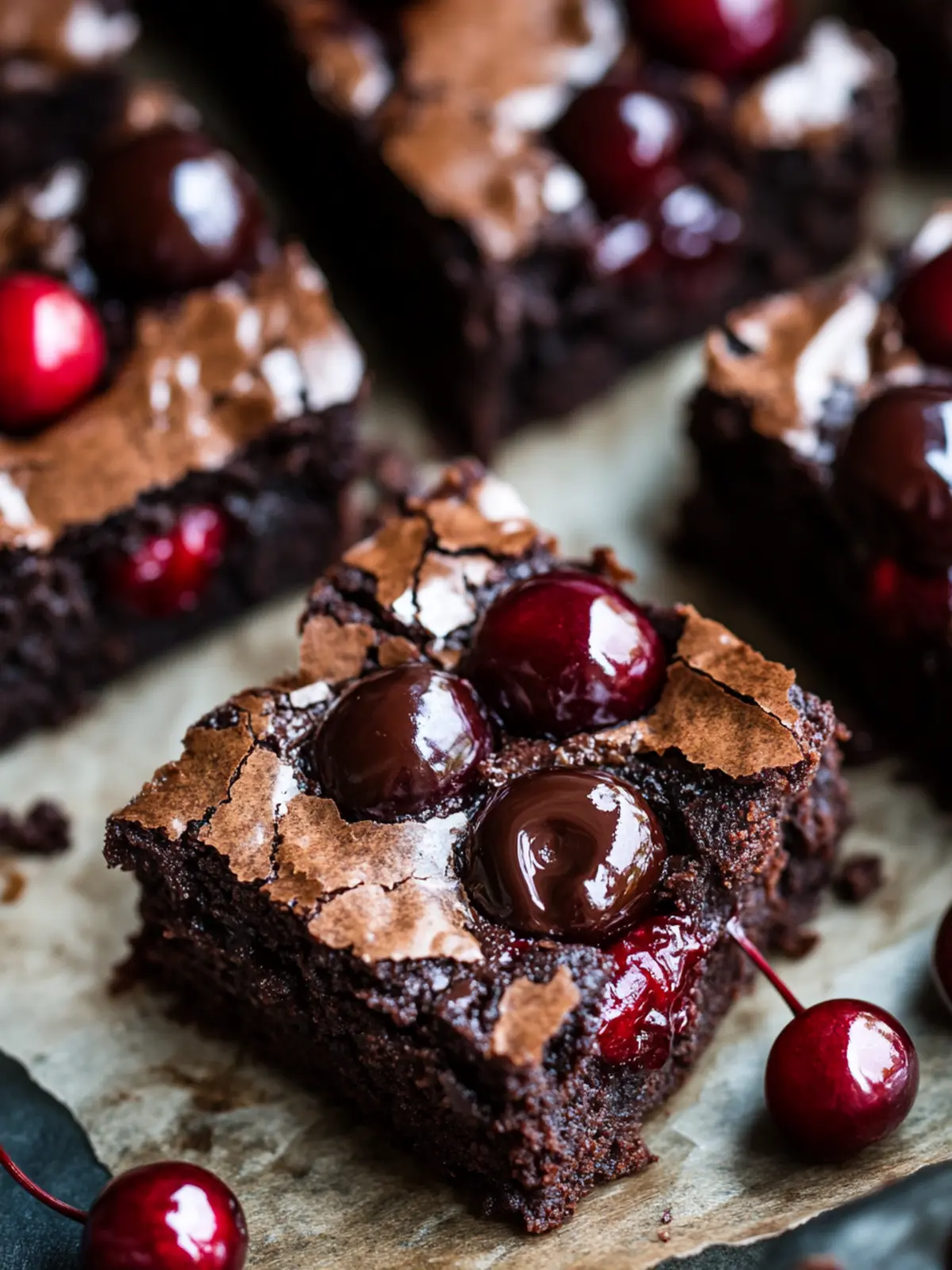 Irresistible Roasted Chocolate Cherry Brownies You'll Adore 5 Roasted Chocolate Cherry Brownies