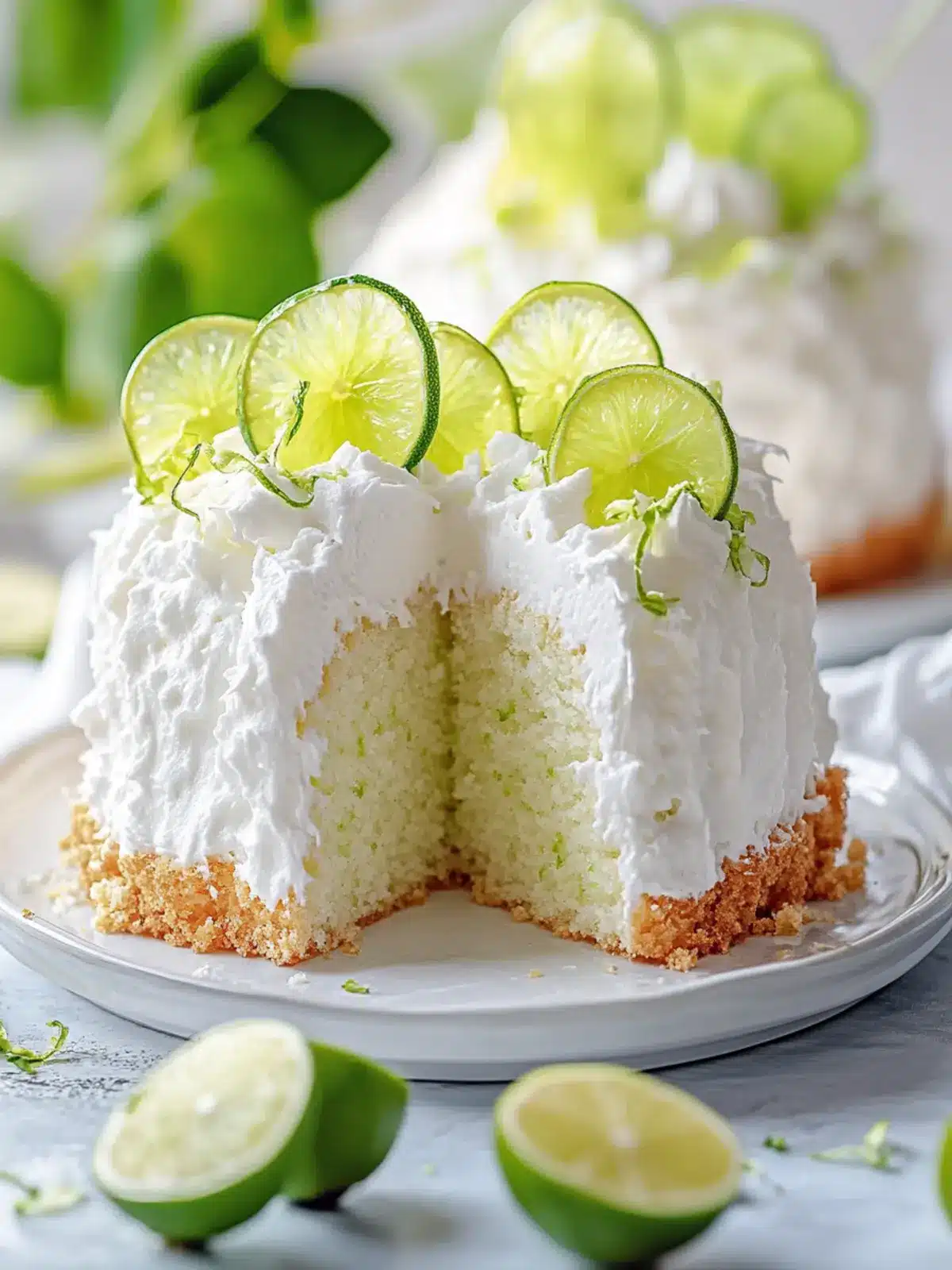 Light & Zesty Key Lime Angel Food Cake for Refreshing Bliss 5 Key Lime Angel Food Cake