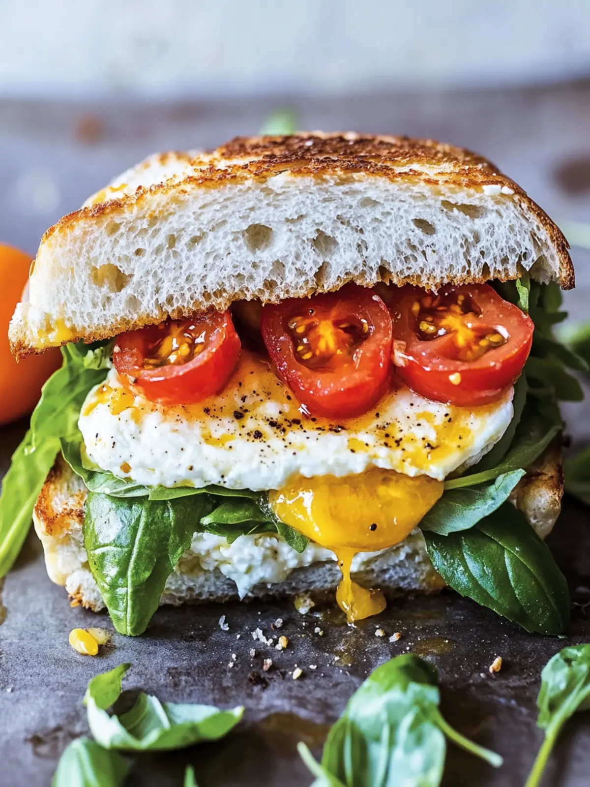 Savory Mediterranean Breakfast Sandwich for Energized Mornings 2 Mediterranean Breakfast Sandwich