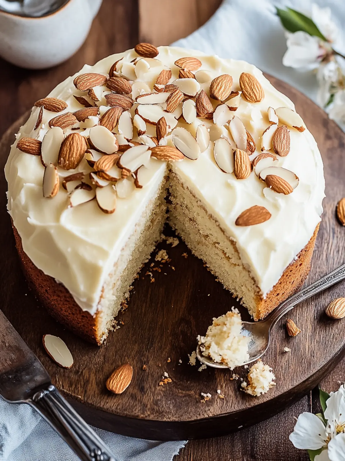 Vanilla Bean Almond Cake: A Soft Slice of Heaven at Home 4 Vanilla Bean Almond Cake