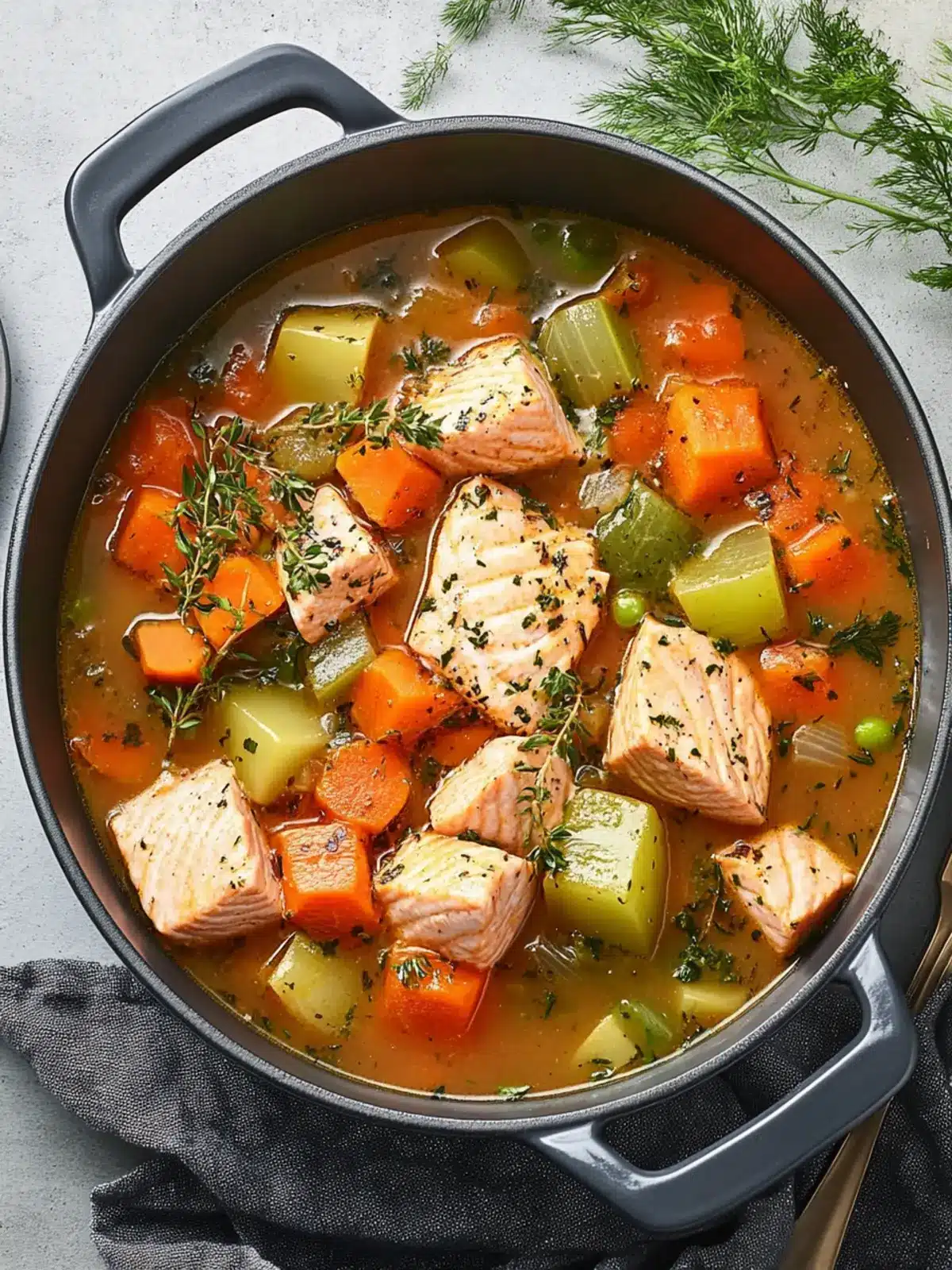 Cozy Salmon Stew That Warms Your Heart and Home 4 Salmon Stew
