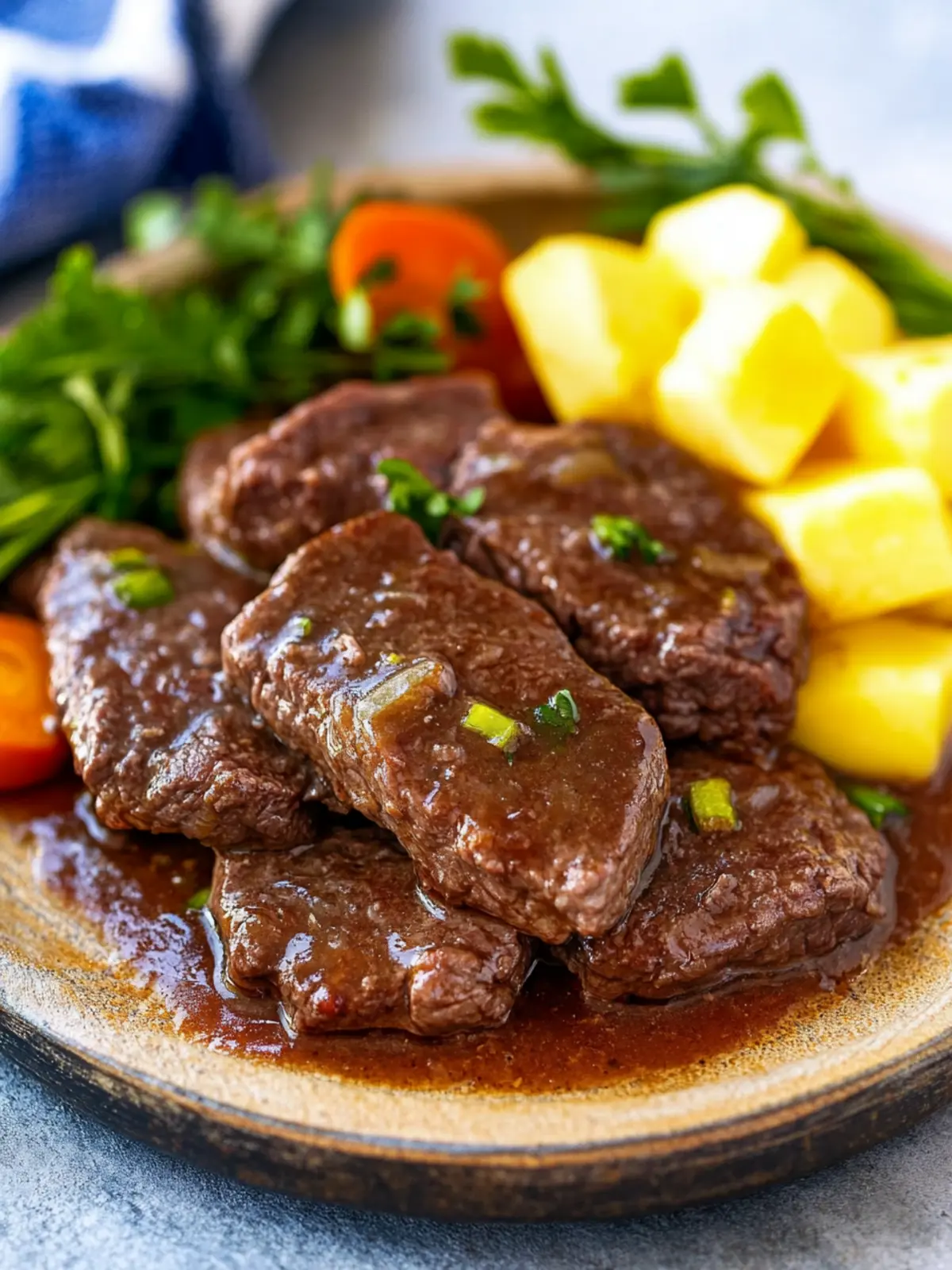 Melt-in-Your-Mouth Slow Cooker Mississippi Beef Cubed Steaks 5 Slow Cooker Mississippi Beef Cubed Steaks