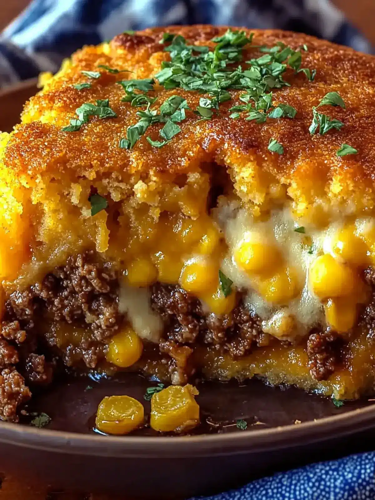 Hearty Cornbread Cowboy Casserole for Family Comfort Nights 5 Cornbread Cowboy Casserole