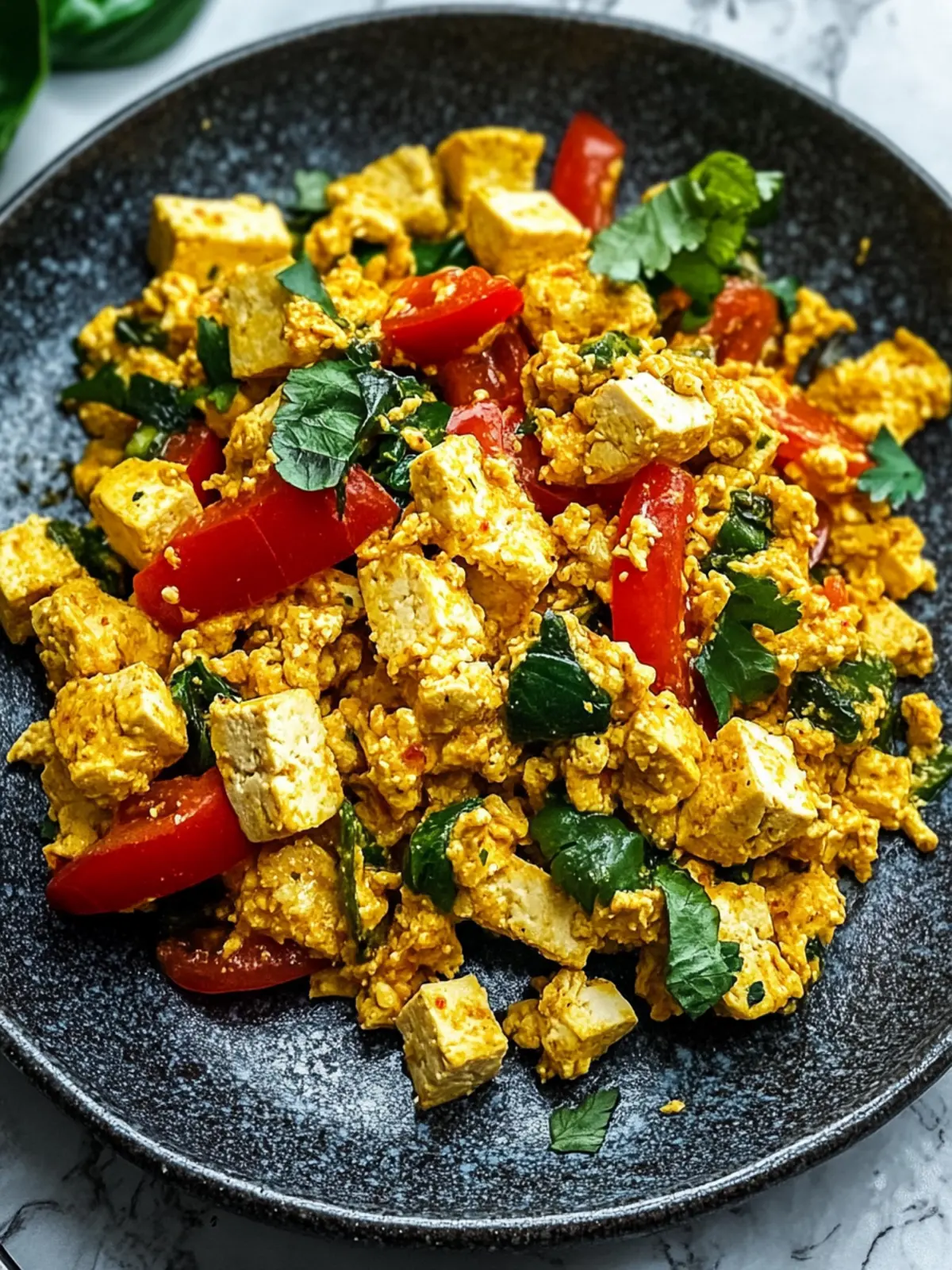 Delicious Tofu Scramble Ready in 20 Minutes or Less 3 Tofu Scramble