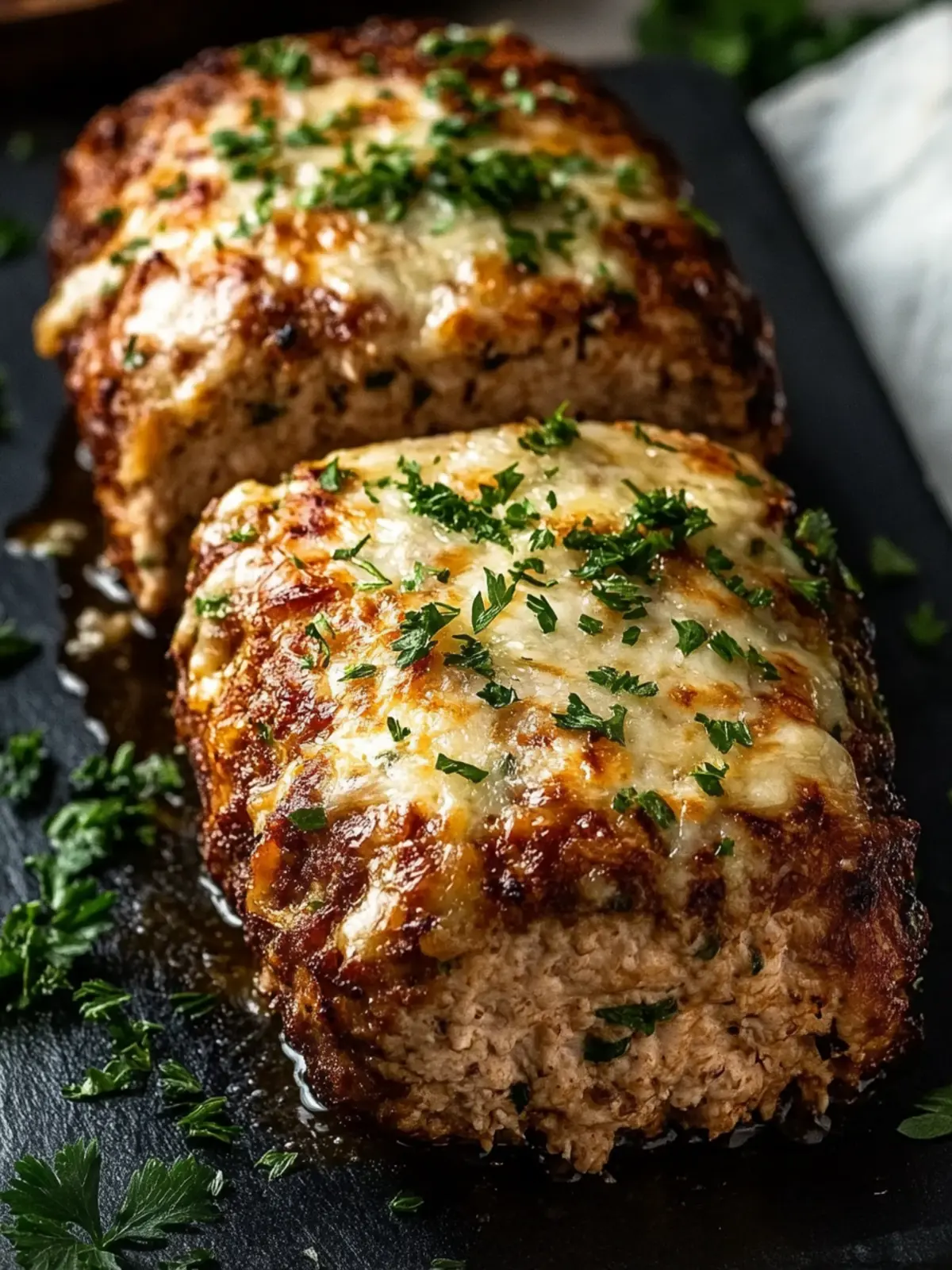 Deliciously Juicy Garlic Parmesan Chicken Meatloaf Magic 3 Juicy Garlic Parmesan Chicken Meatloaf