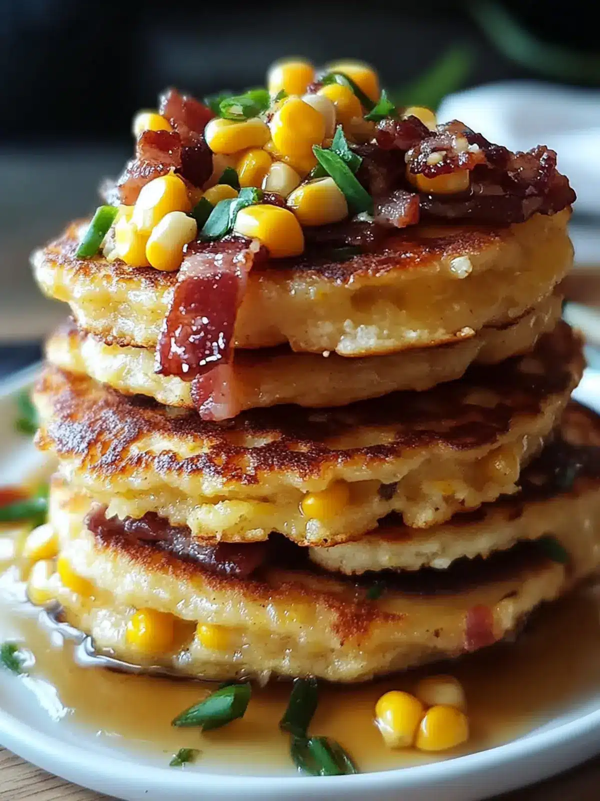 Bacon Corn Griddle Cakes: Fluffy Breakfast Bliss Awaits 5 Bacon Corn Griddle Cakes