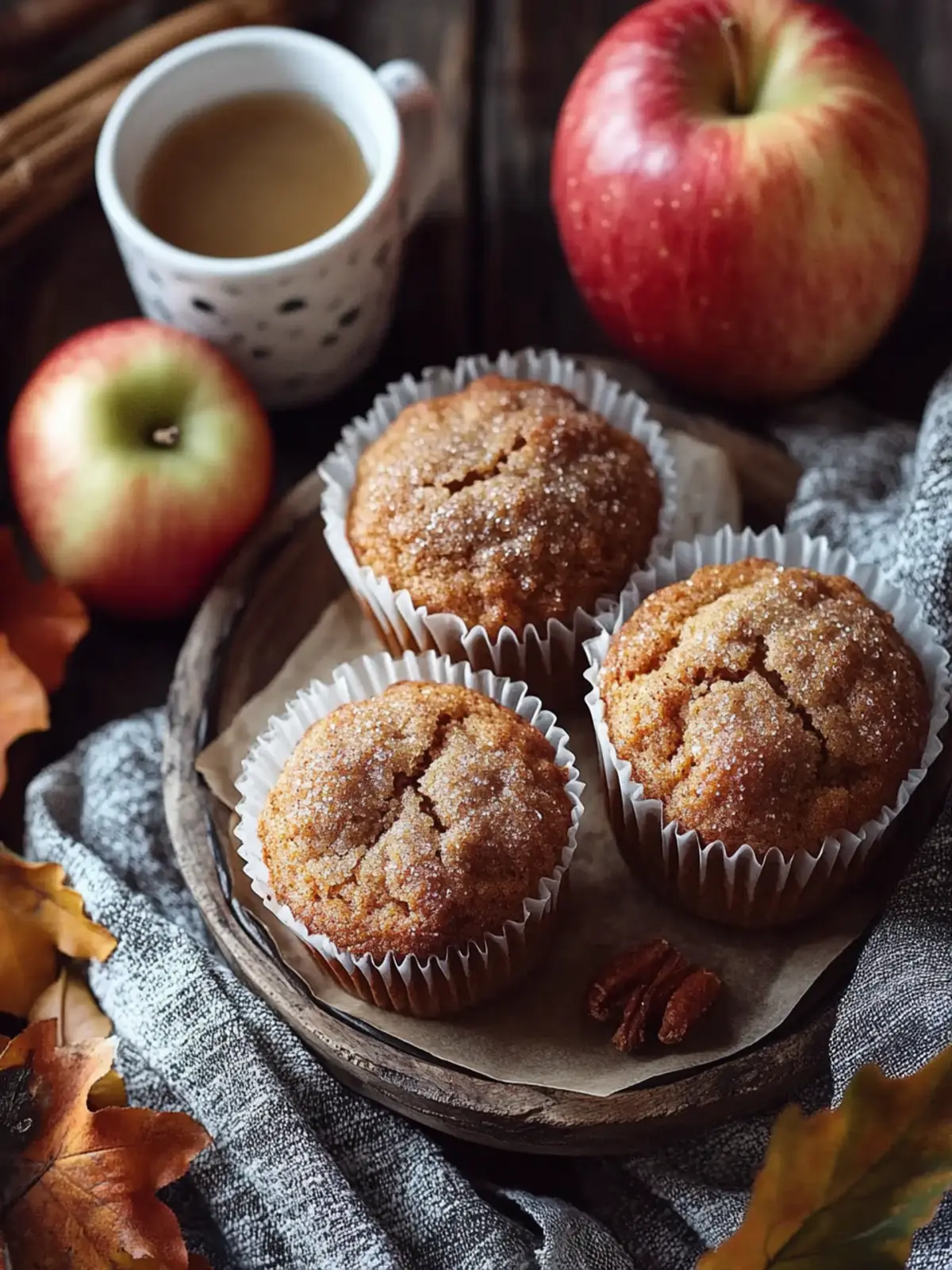 Cozy Apple Cider Spice Muffins Ready for Your Fall Mornings 3 Apple Cider Spice Muffins