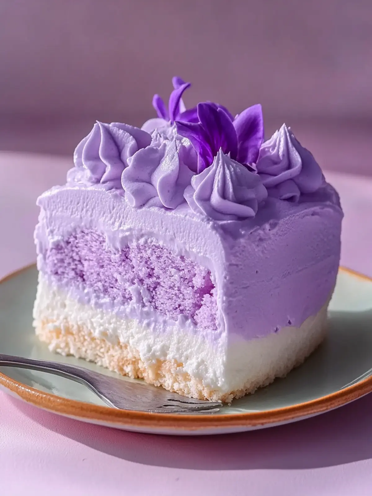 Fluffy Taro Ube Cloud Cake: The Lightest Dessert Heaven 5 Fluffy Taro Ube Cloud Cake